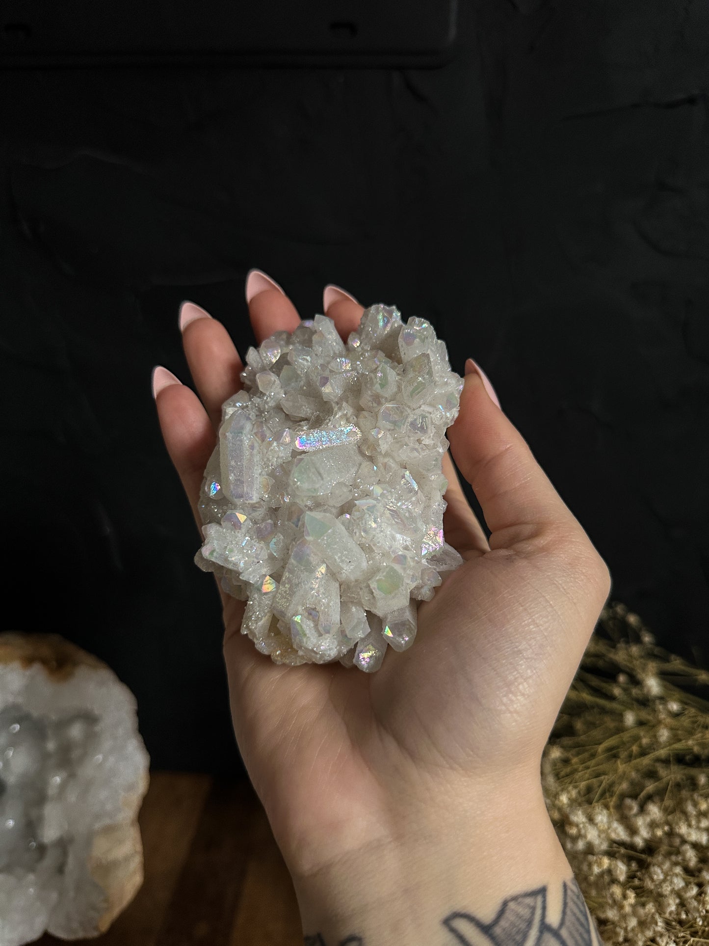 Angel Aura Quartz Cluster - 02