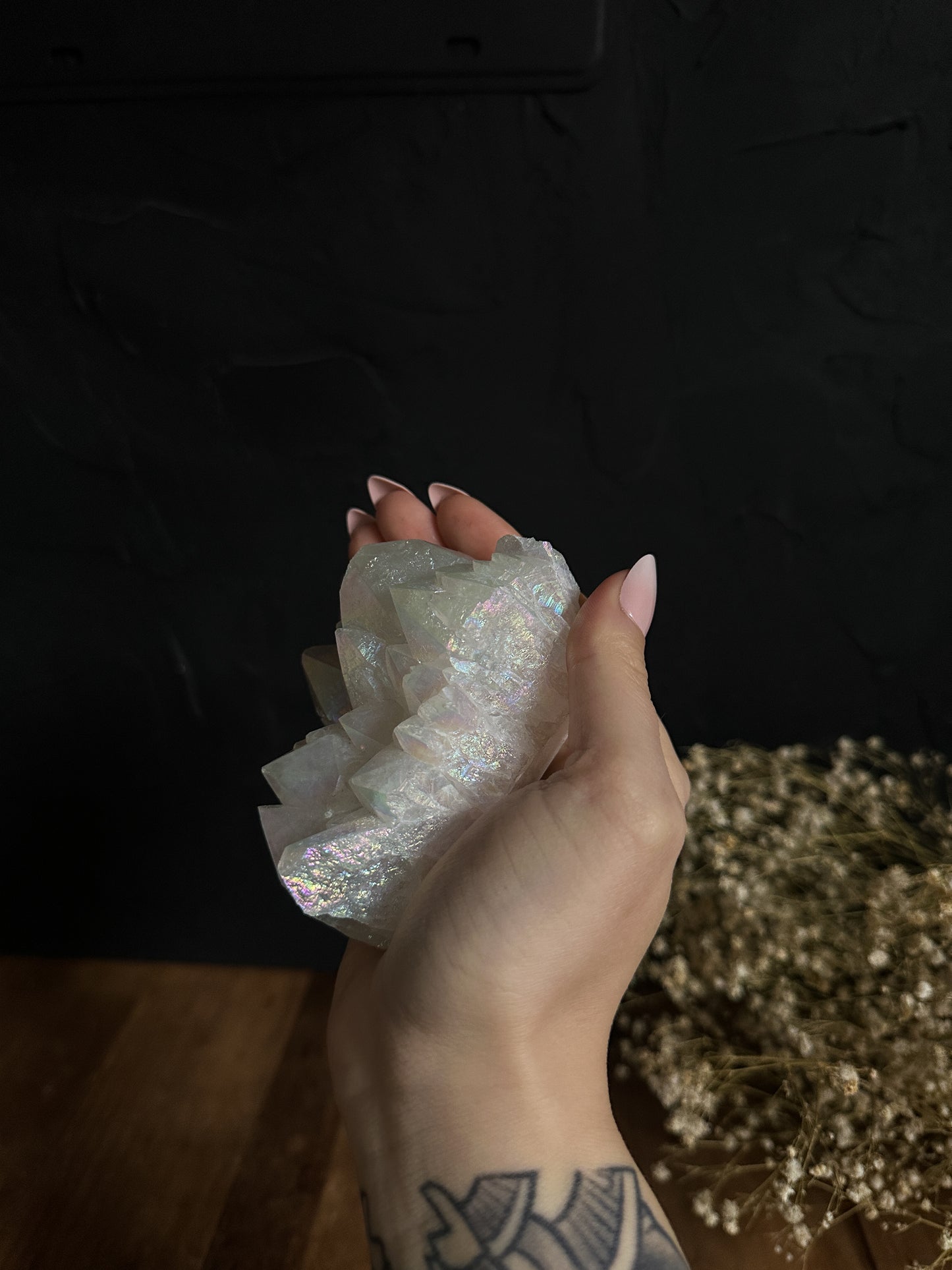 Angel Aura Quartz Cluster - 04