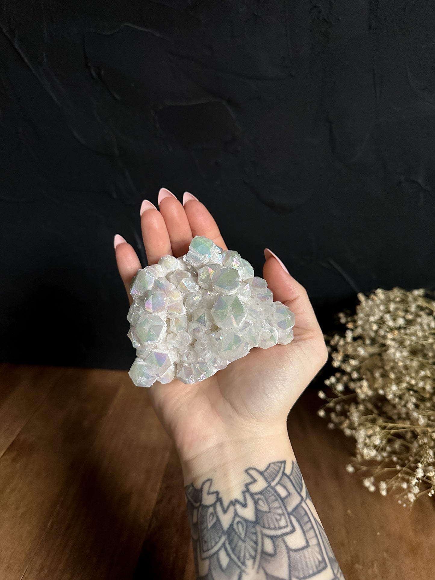 Angel Aura Quartz Cluster - 05