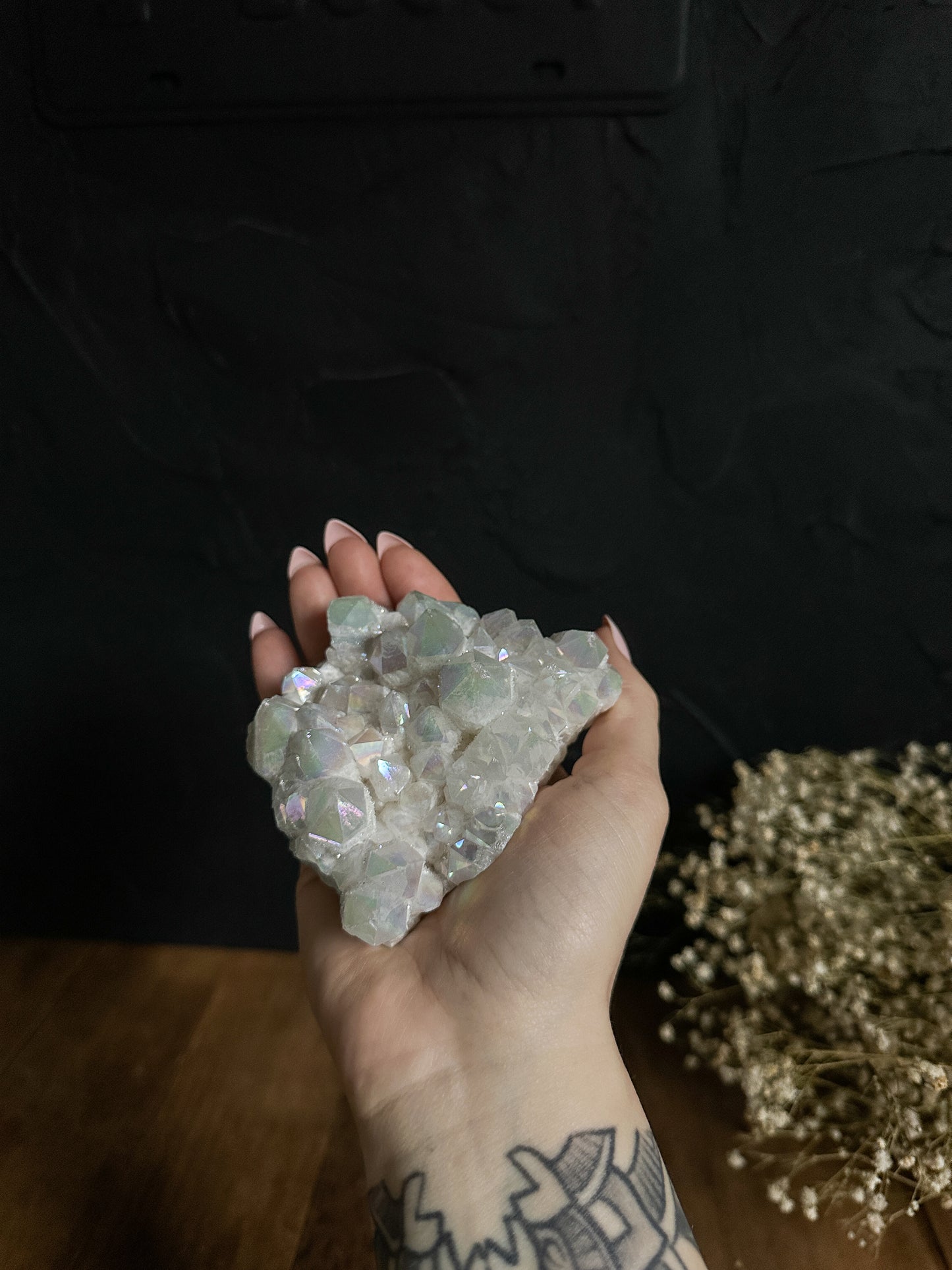 Angel Aura Quartz Cluster - 05