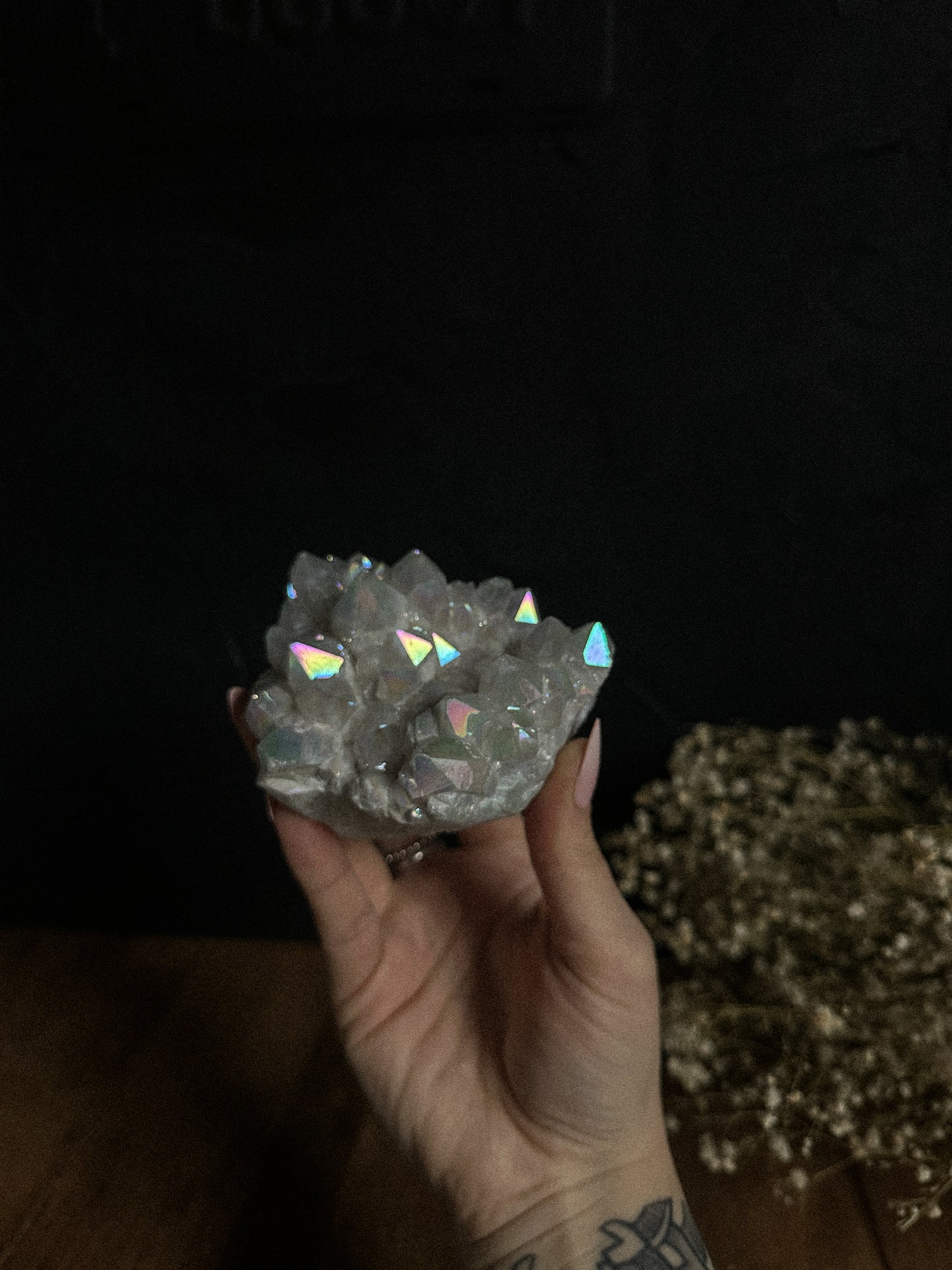 Angel Aura Quartz Cluster - 05