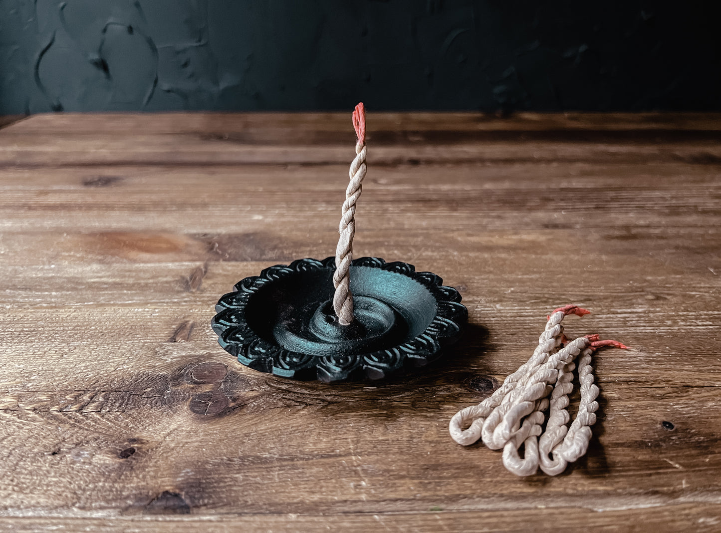 Patchouli Incense Rope and Holder