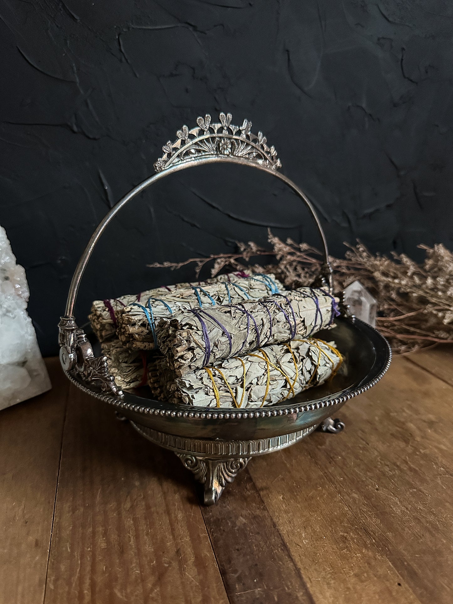 This bowl is often referred to as a Victorian Bride’s Bowl (or basket), because it was a popular wedding gift.