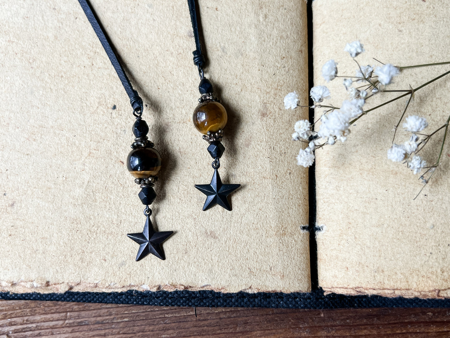 Tigers Eye Crystal Bookmark