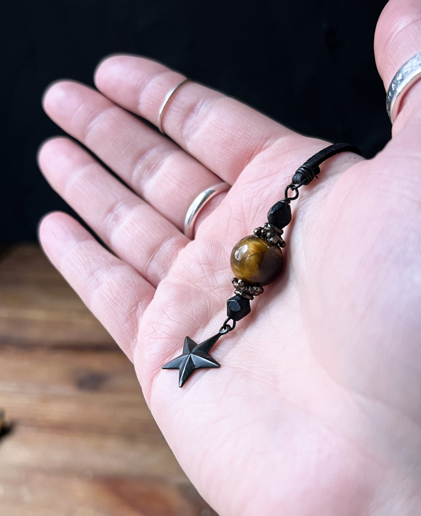 Tigers Eye Crystal Bookmark