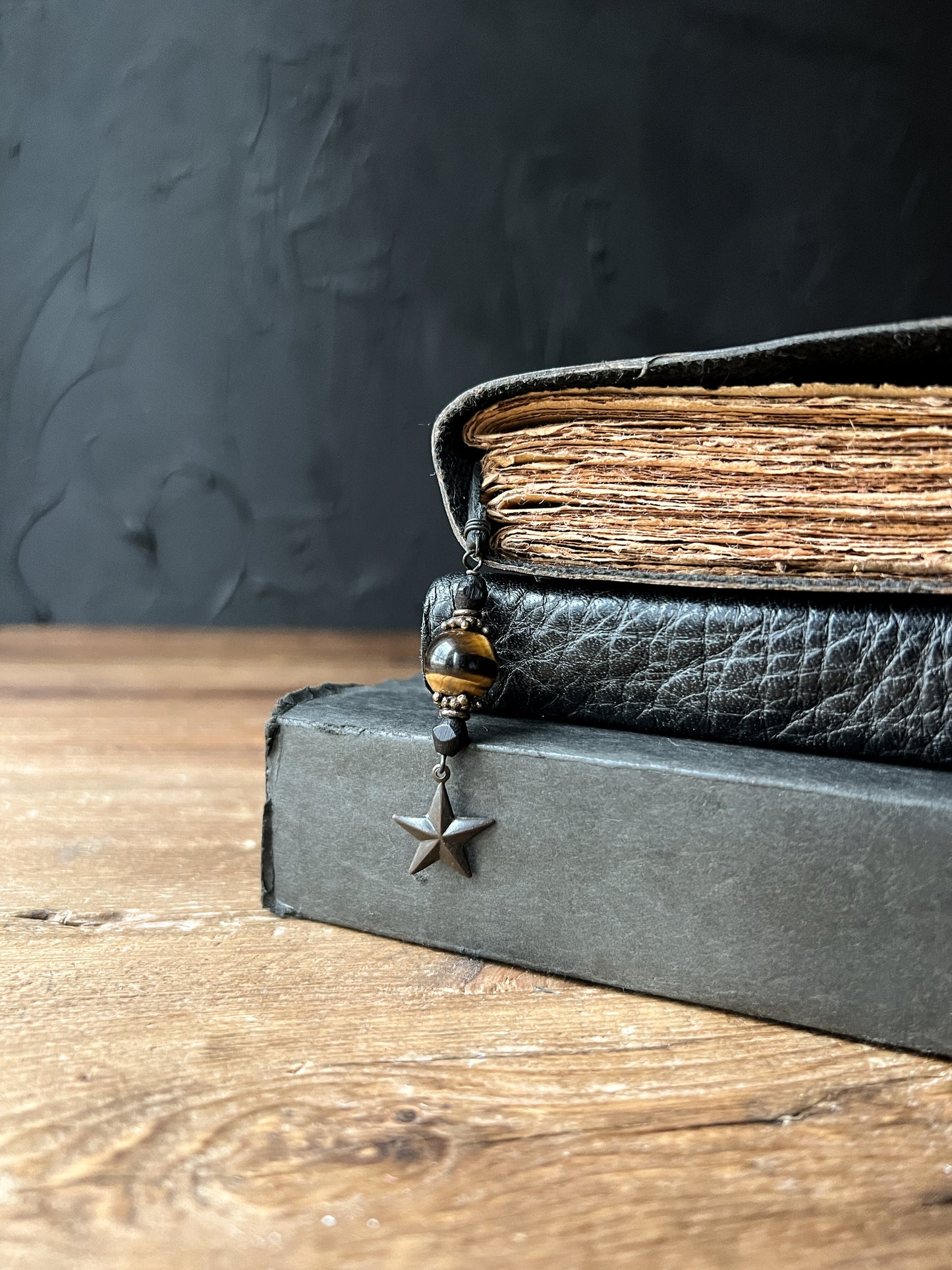 Tigers Eye Crystal Bookmark