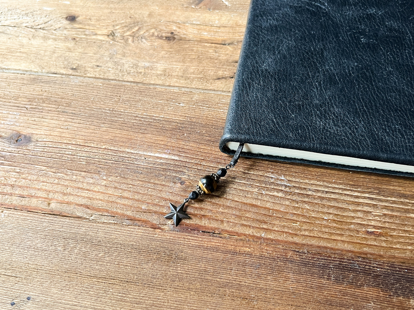 Tigers Eye Crystal Bookmark