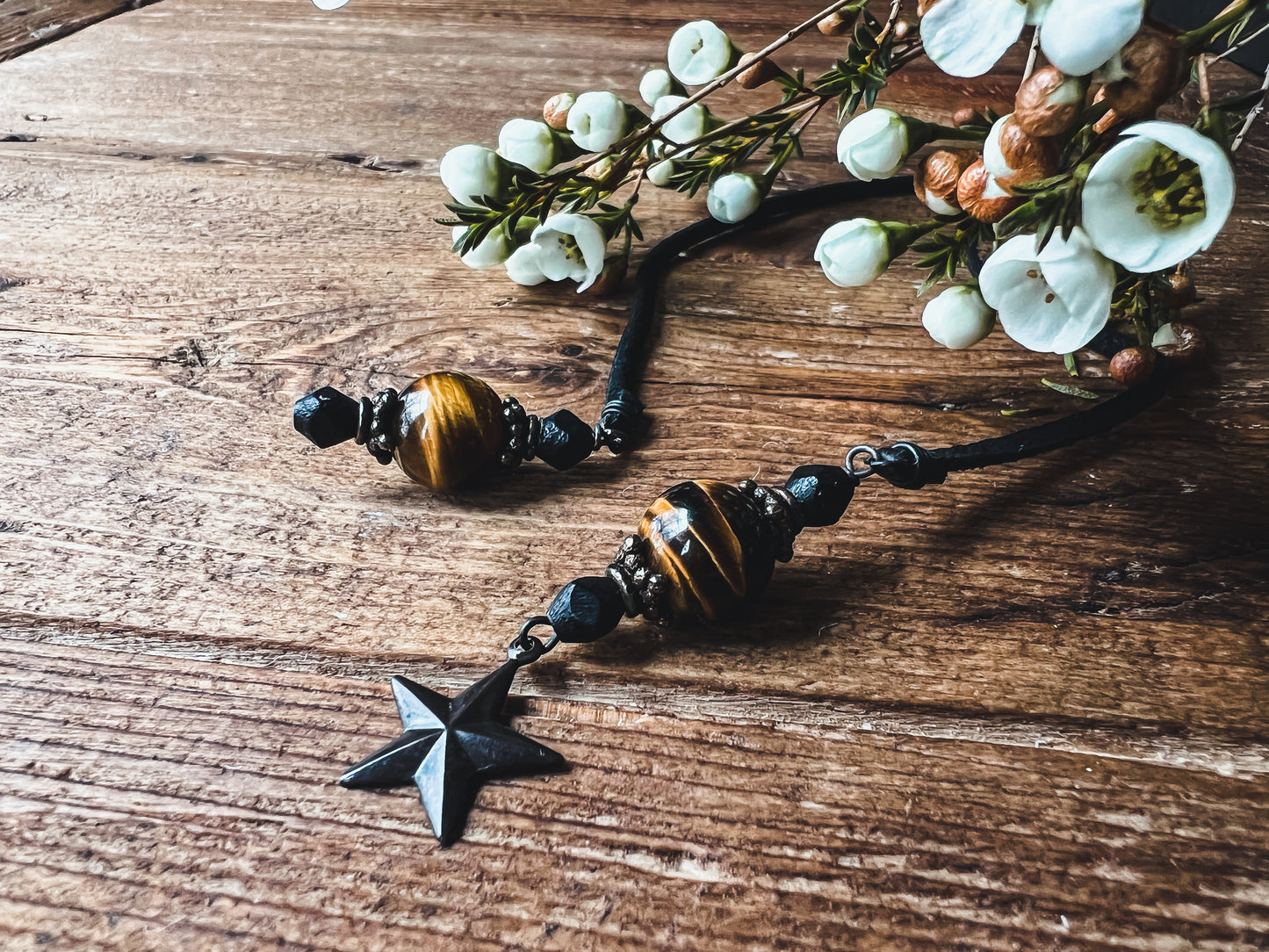 Tigers Eye Crystal Bookmark