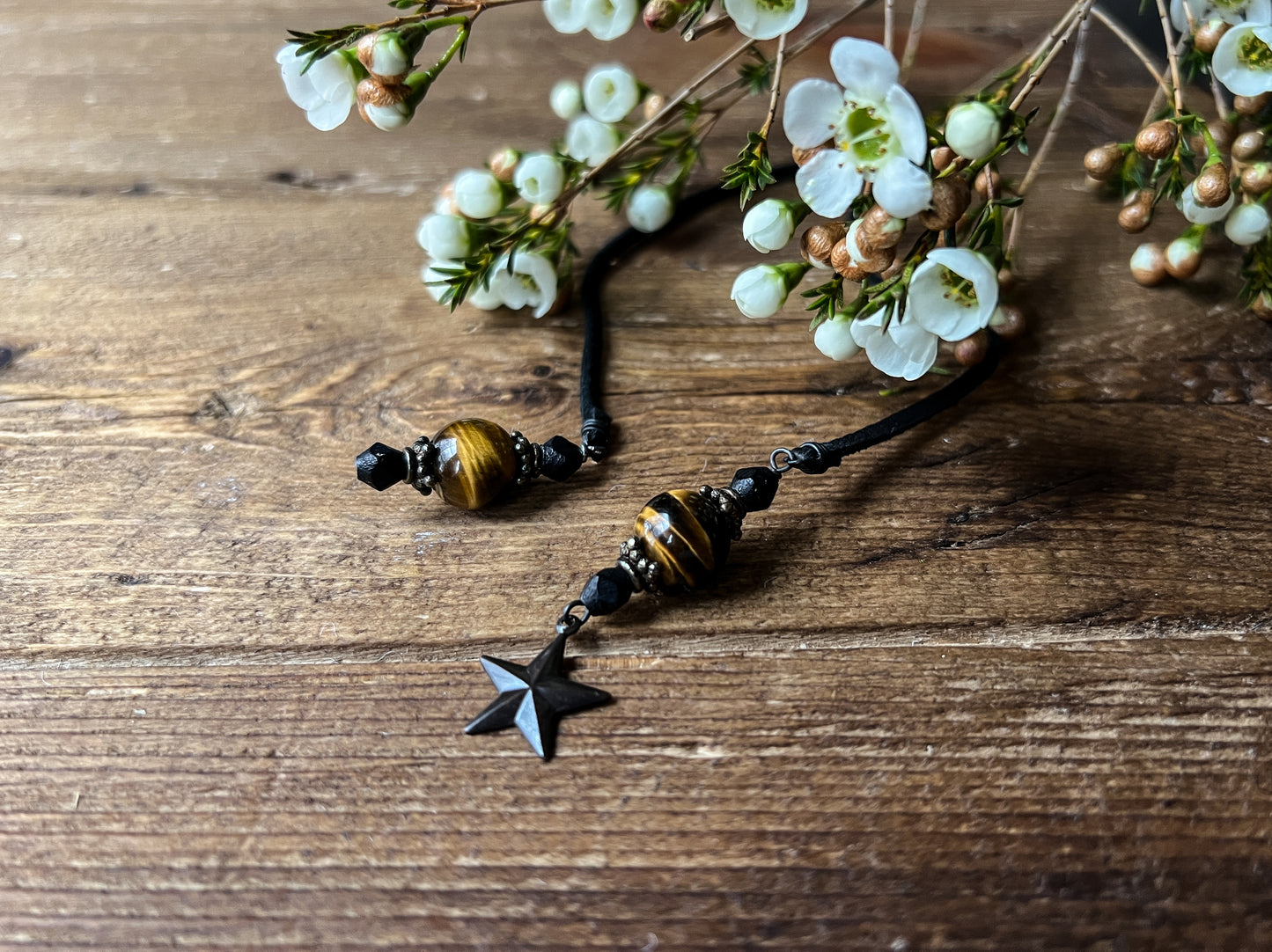 Tigers Eye Crystal Bookmark