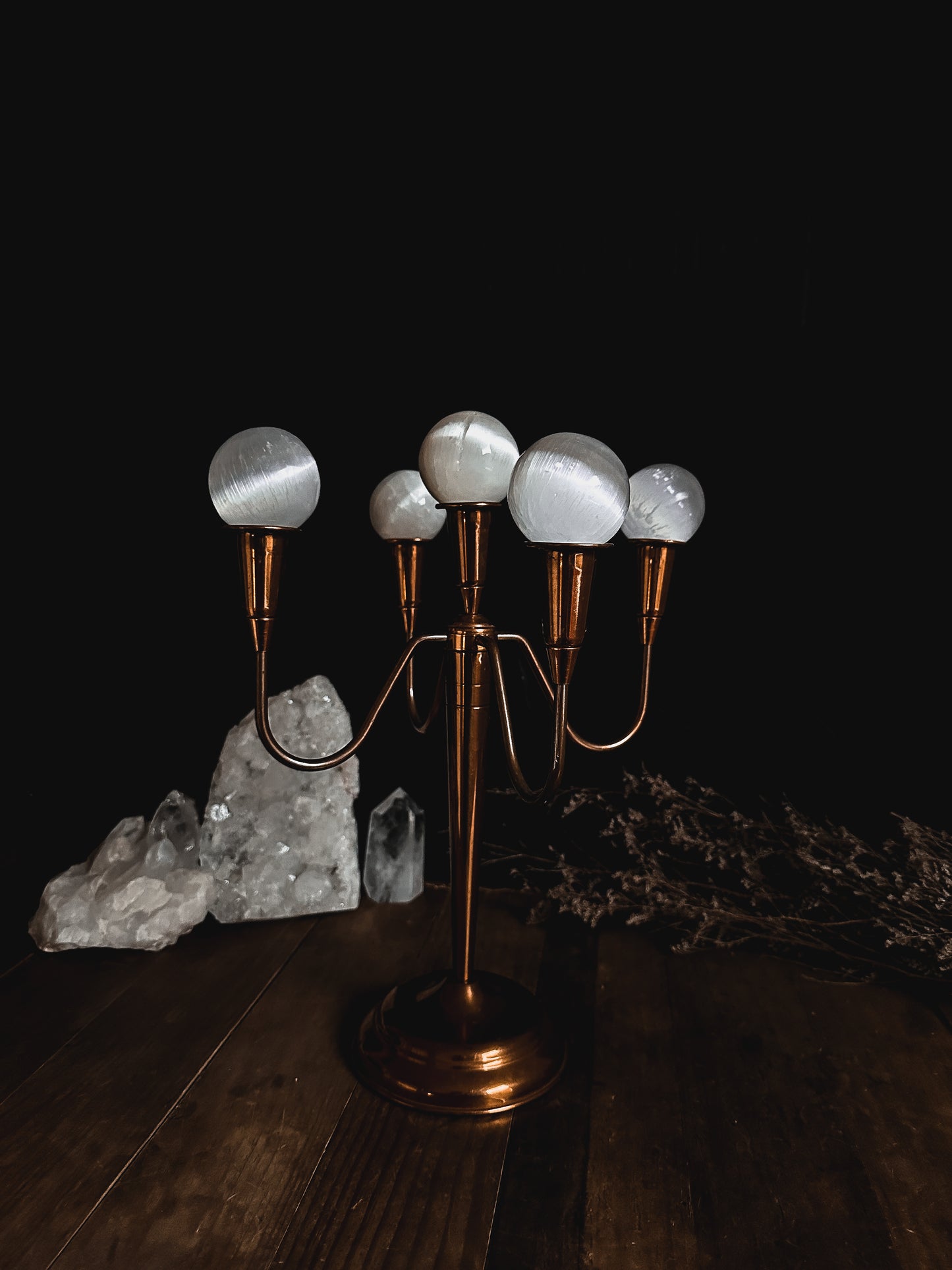 Vintage Copper Candelabra