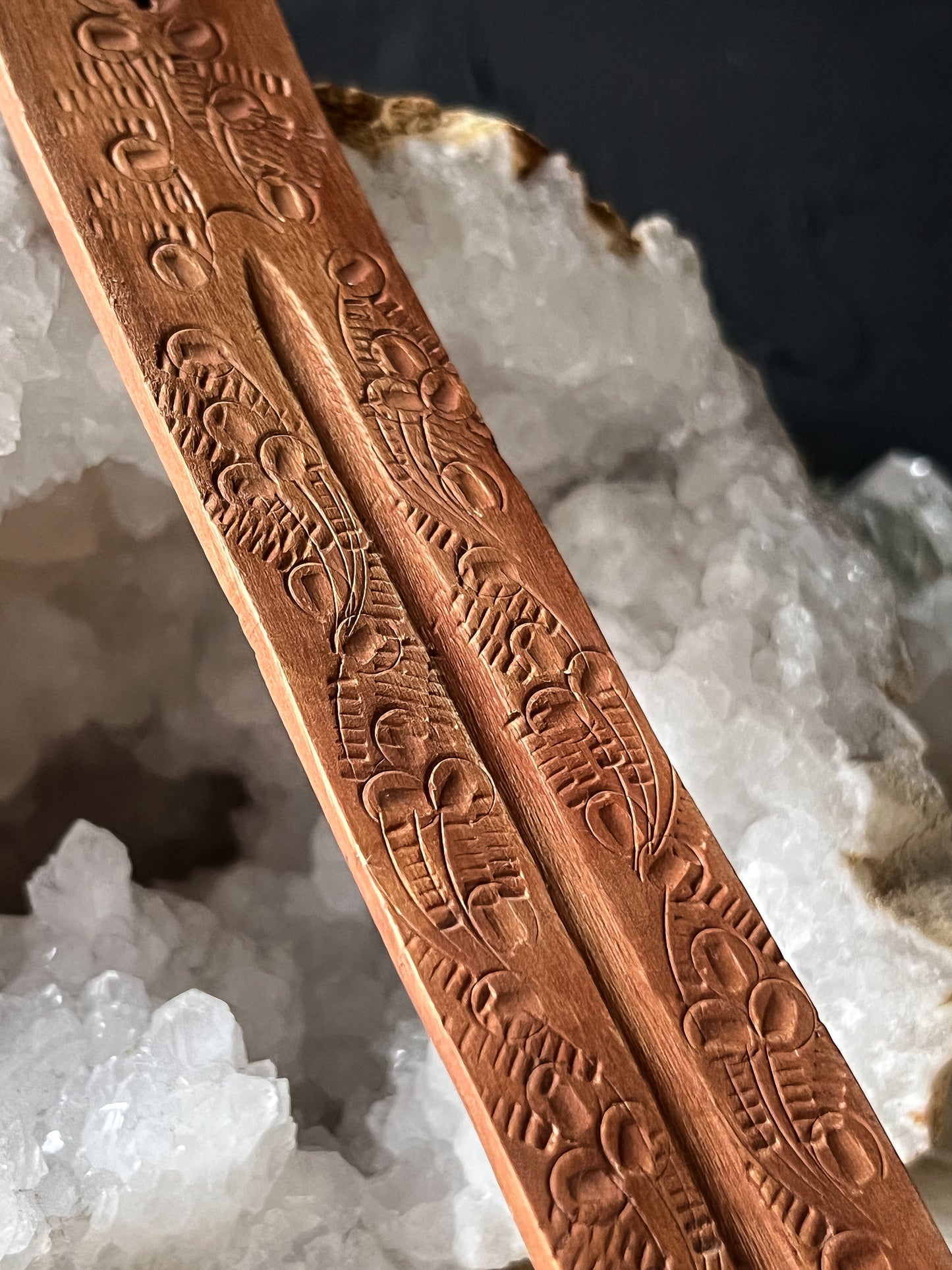 Wood Incense Holder