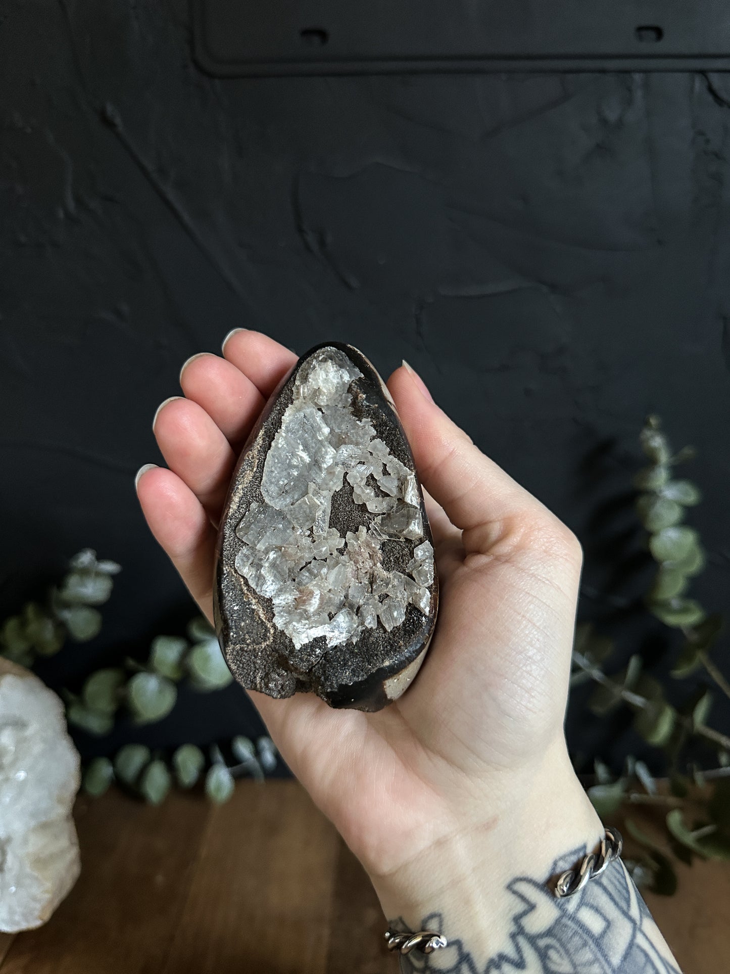 Septarian Geodes with Calcite Inclusions - Your Choice