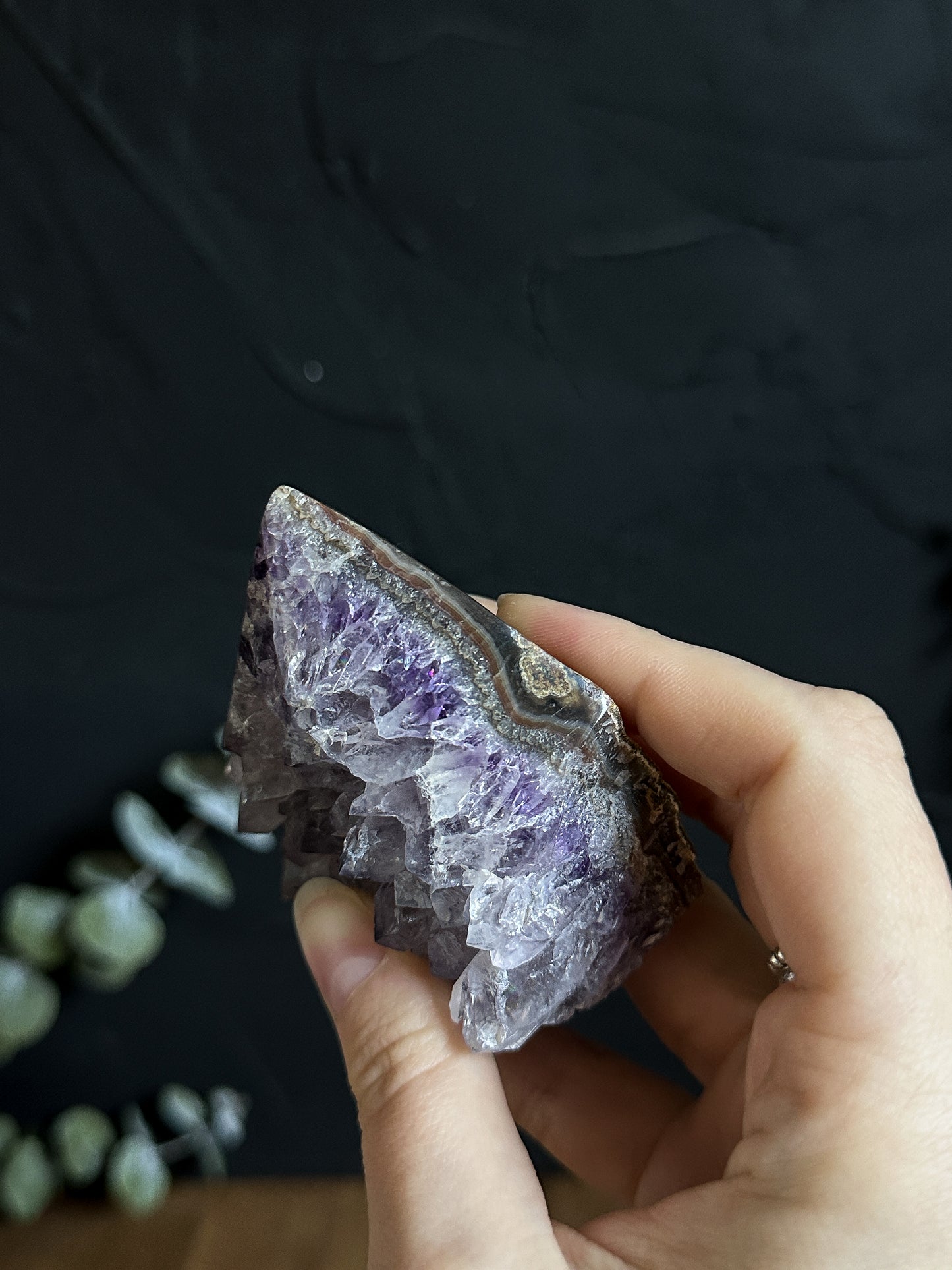 Amethyst Cluster Geode 