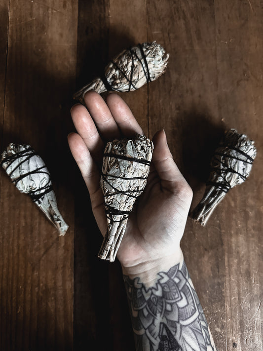 Cleansing Ritual: Sage has been used for centuries in sacred rituals to cleanse spaces of negative energy, promoting clarity and inner peace.