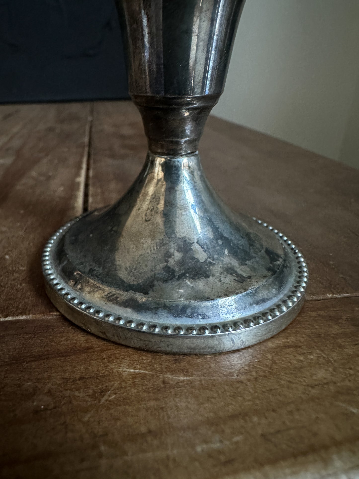 Vintage Crystal Ball Stand with Selenite Sphere