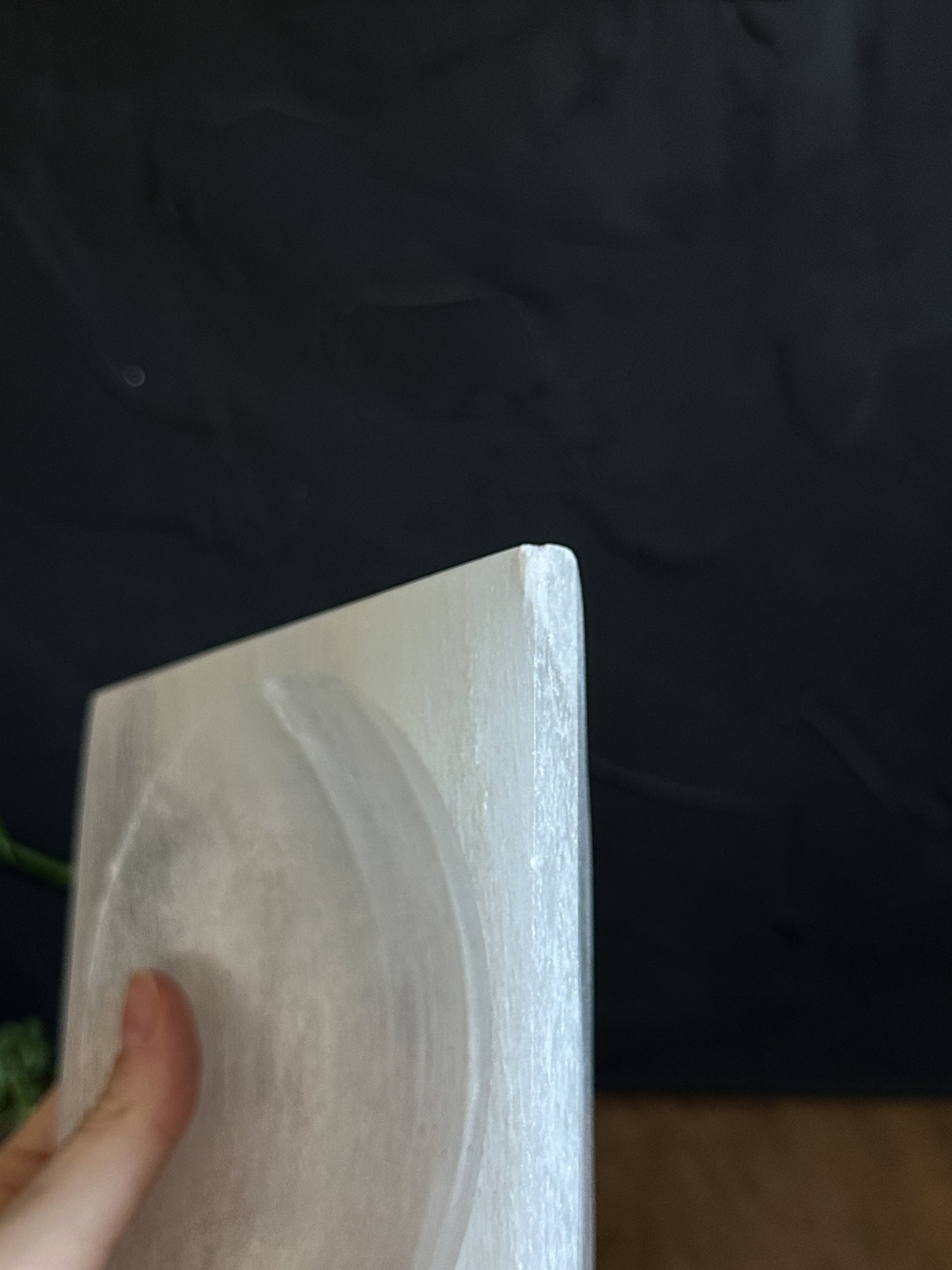 Selenite Square Bowl - SALE