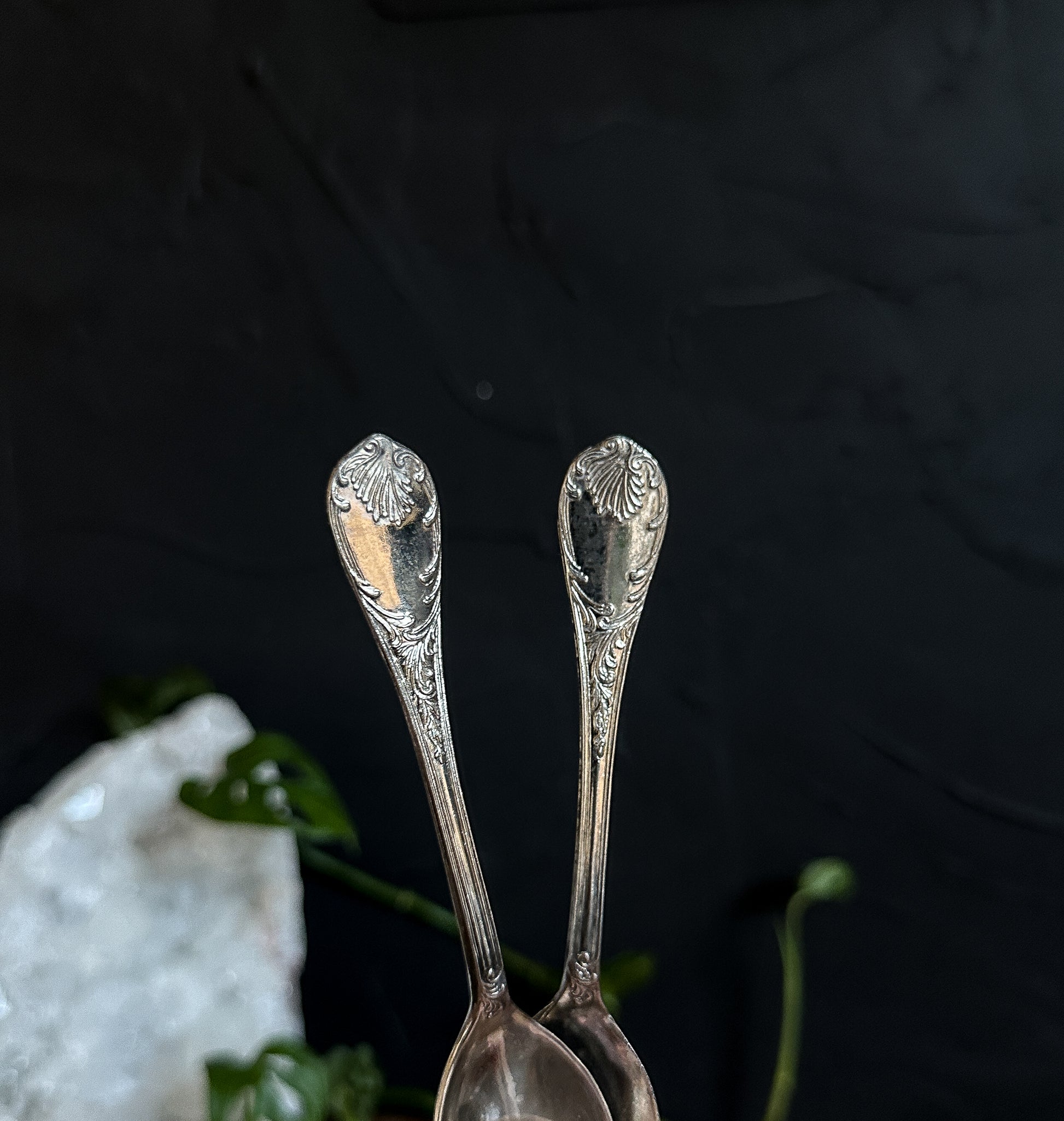 Vintage Altar Spoon with  Mermaid vibes 