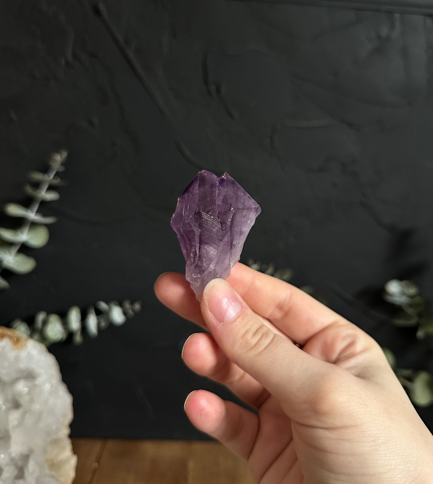 Raw Amethyst Point 