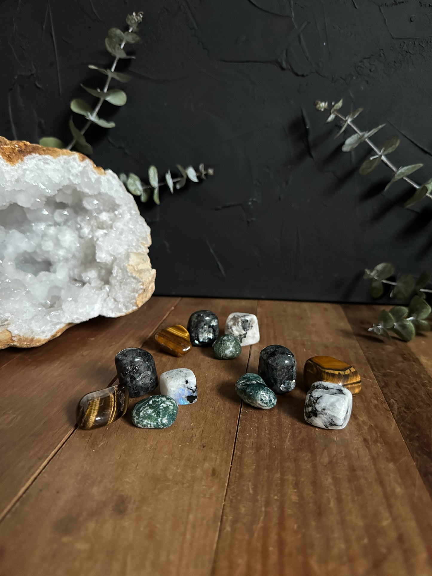 Tumbled Crystal Set for Self Love