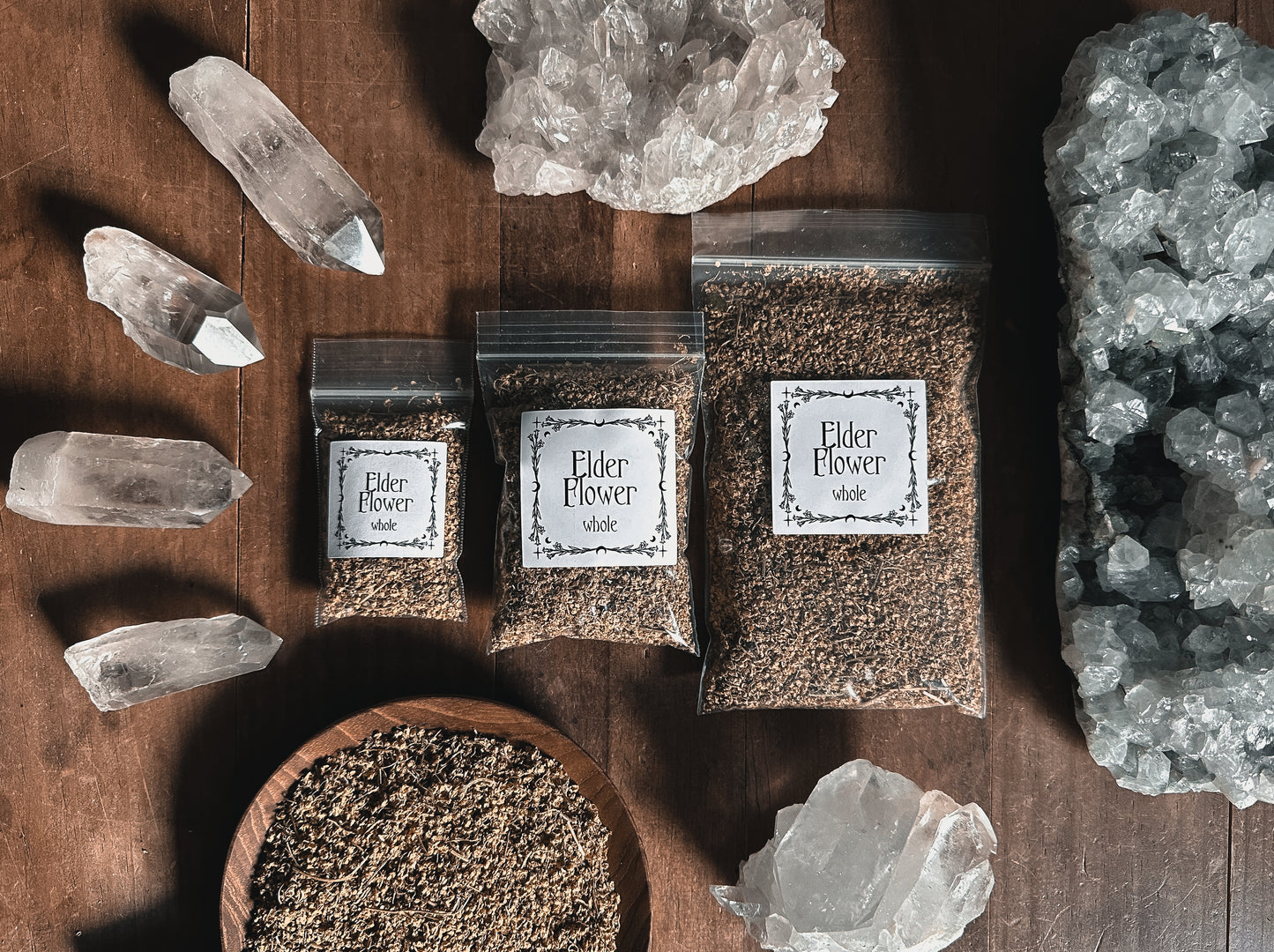 Ritual Herbs and Dried Flowers Sold at The Stone Maidens Bulk Apothecary 