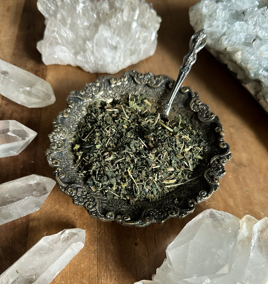 Nettle Leaves Cut, Urtica dioica, Ritual Herbs Bulk Apothecary.