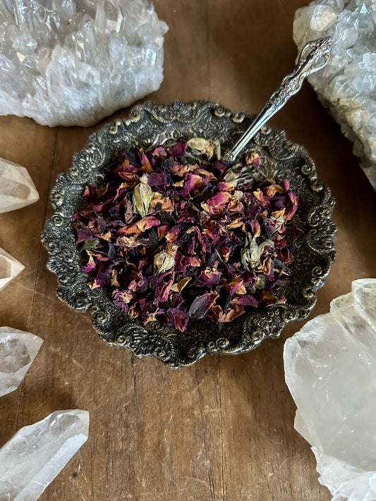 Ritual Herb, Rose Petals and Buds , Rosa centifolia