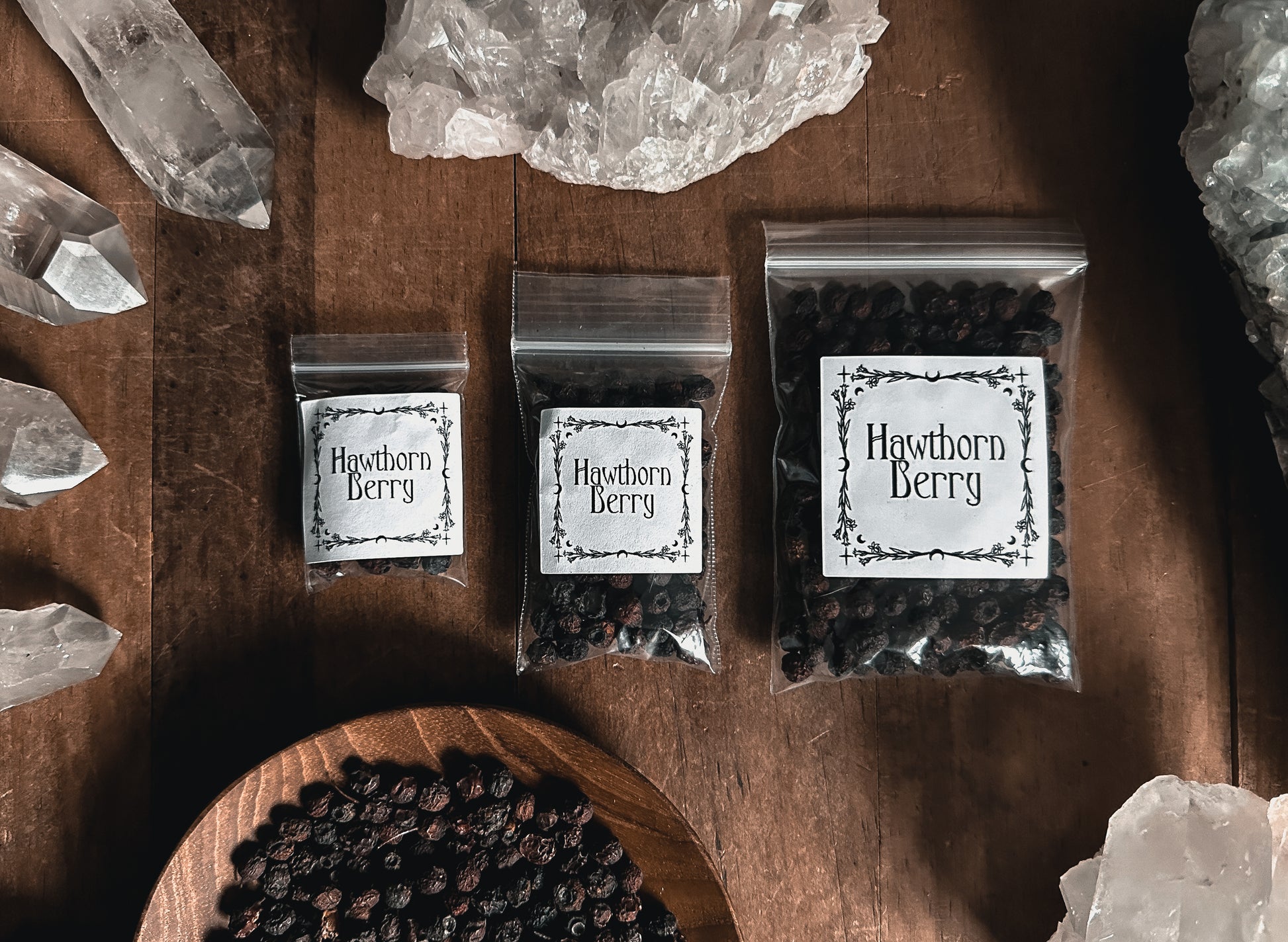 Hawthorn Berry Whole (Crataegus monogyna)