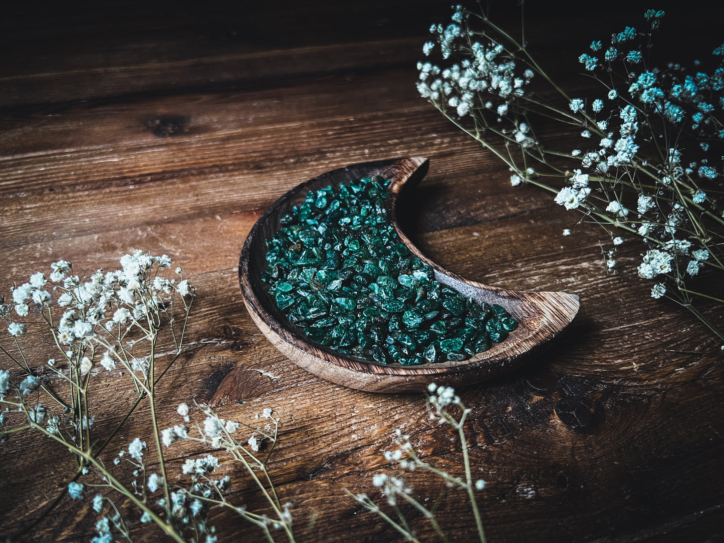 Emerald Crystal Chips