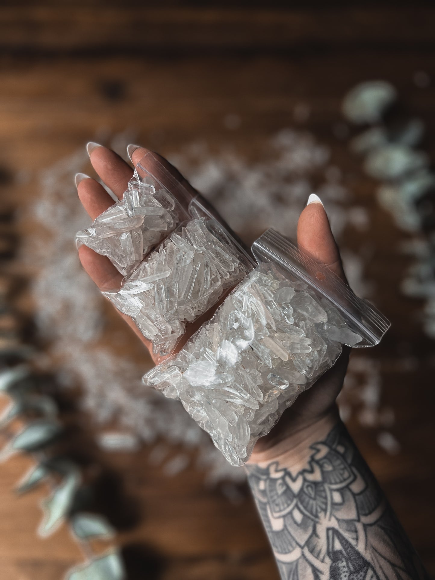 Clear Quartz Crystal Points