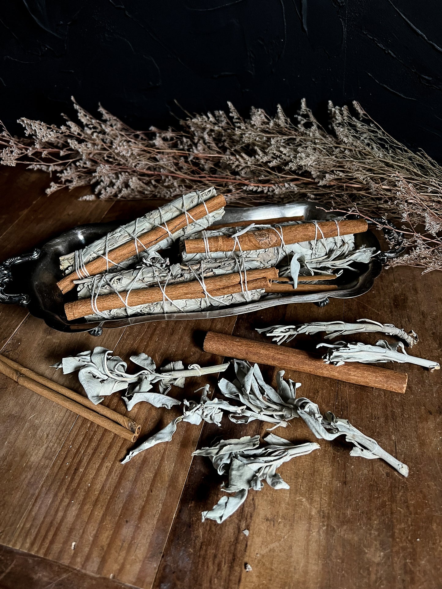 White Sage and Cinnamon Bundles