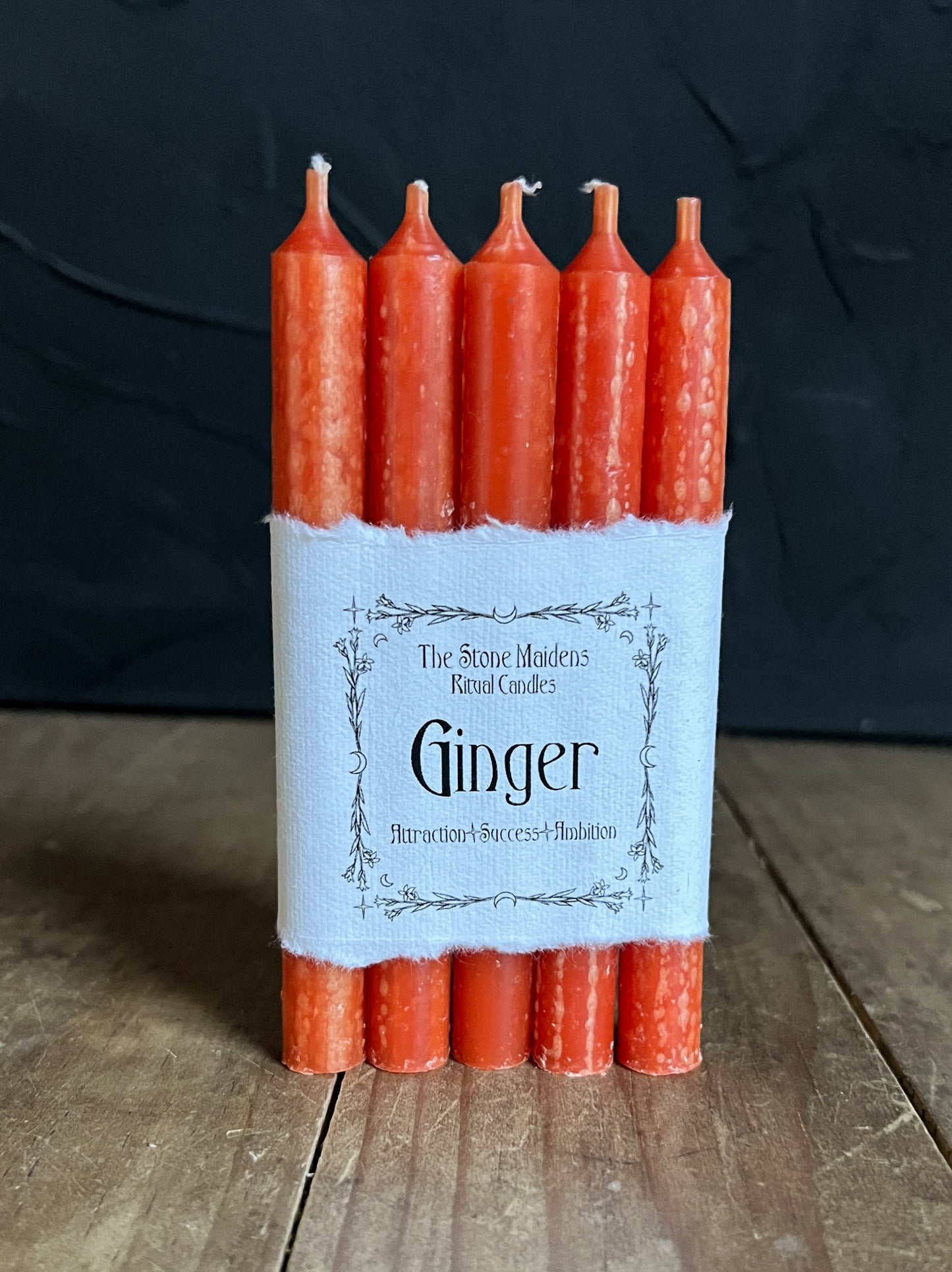 Ginger Orange Spell Candles - 5" Chime Candles