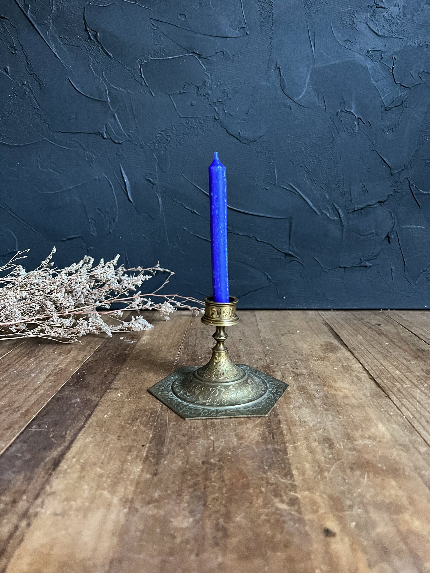 Myrrh Blue Spell Candles - 5" Chime Candles