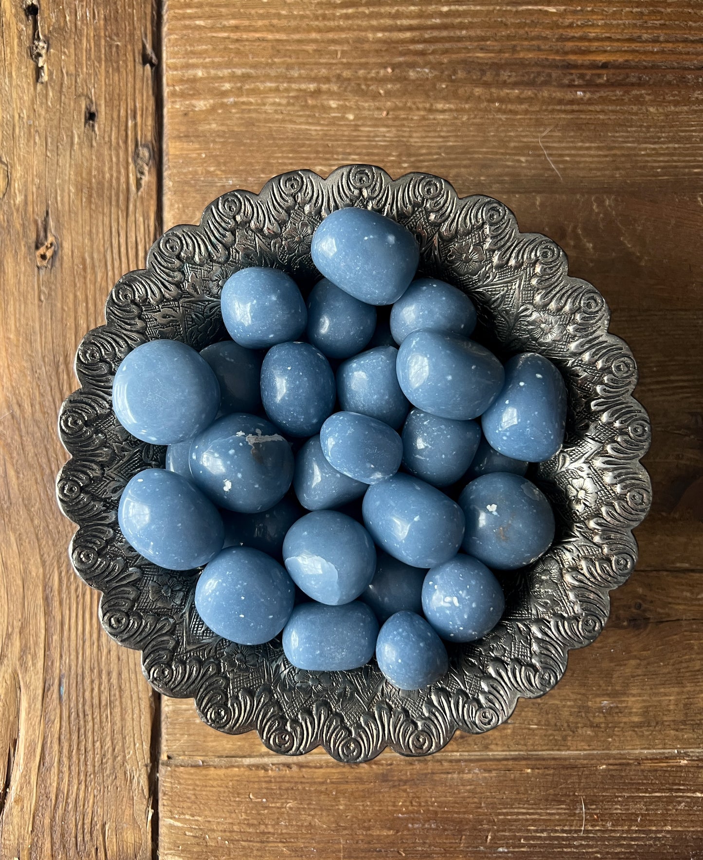 Large Angelite Tumbled Stones