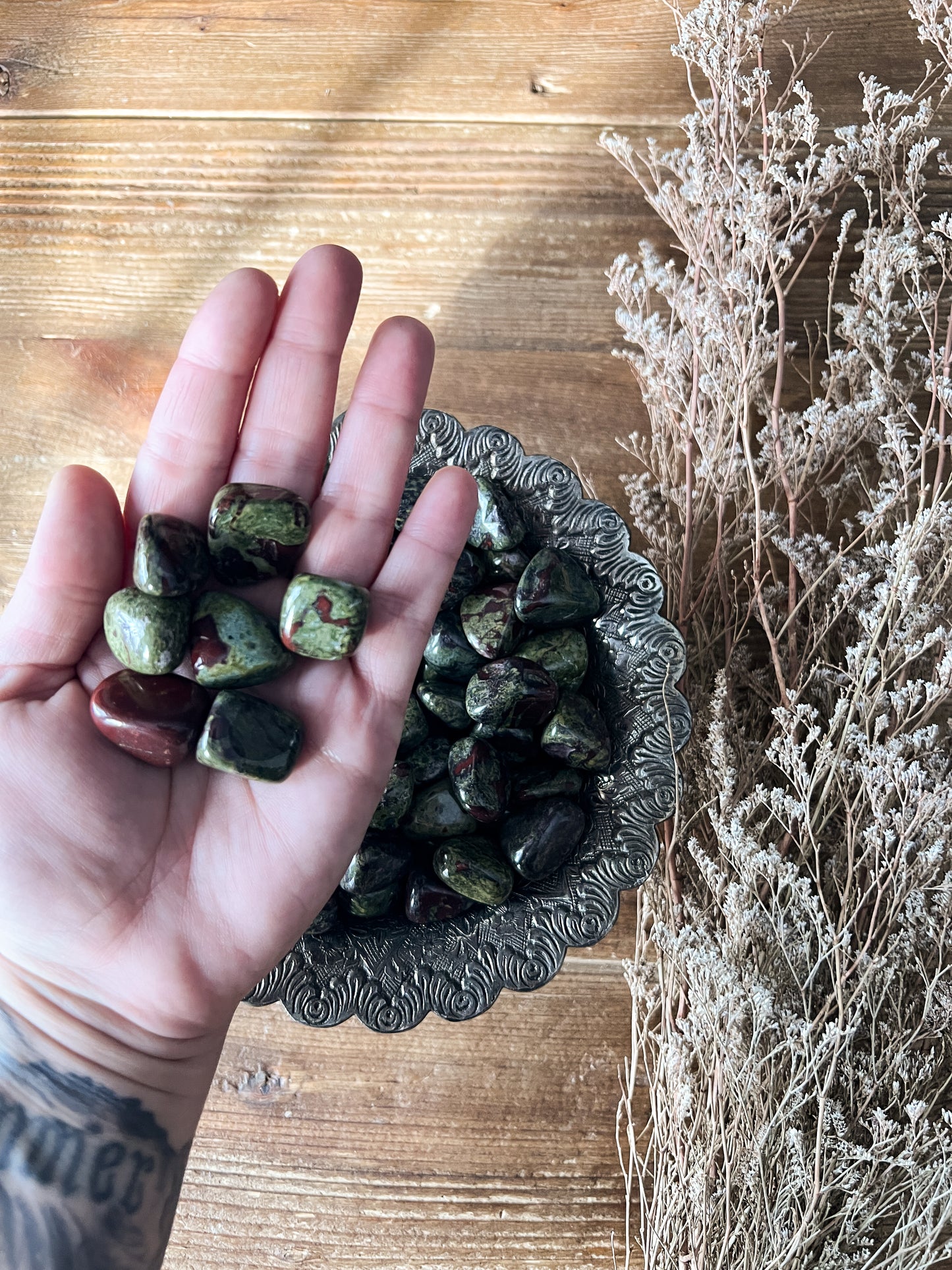 Dragons Blood Tumbled Stones