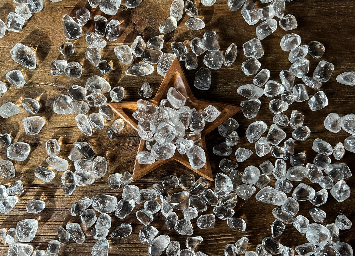 Clear Quartz Tumbled Stones