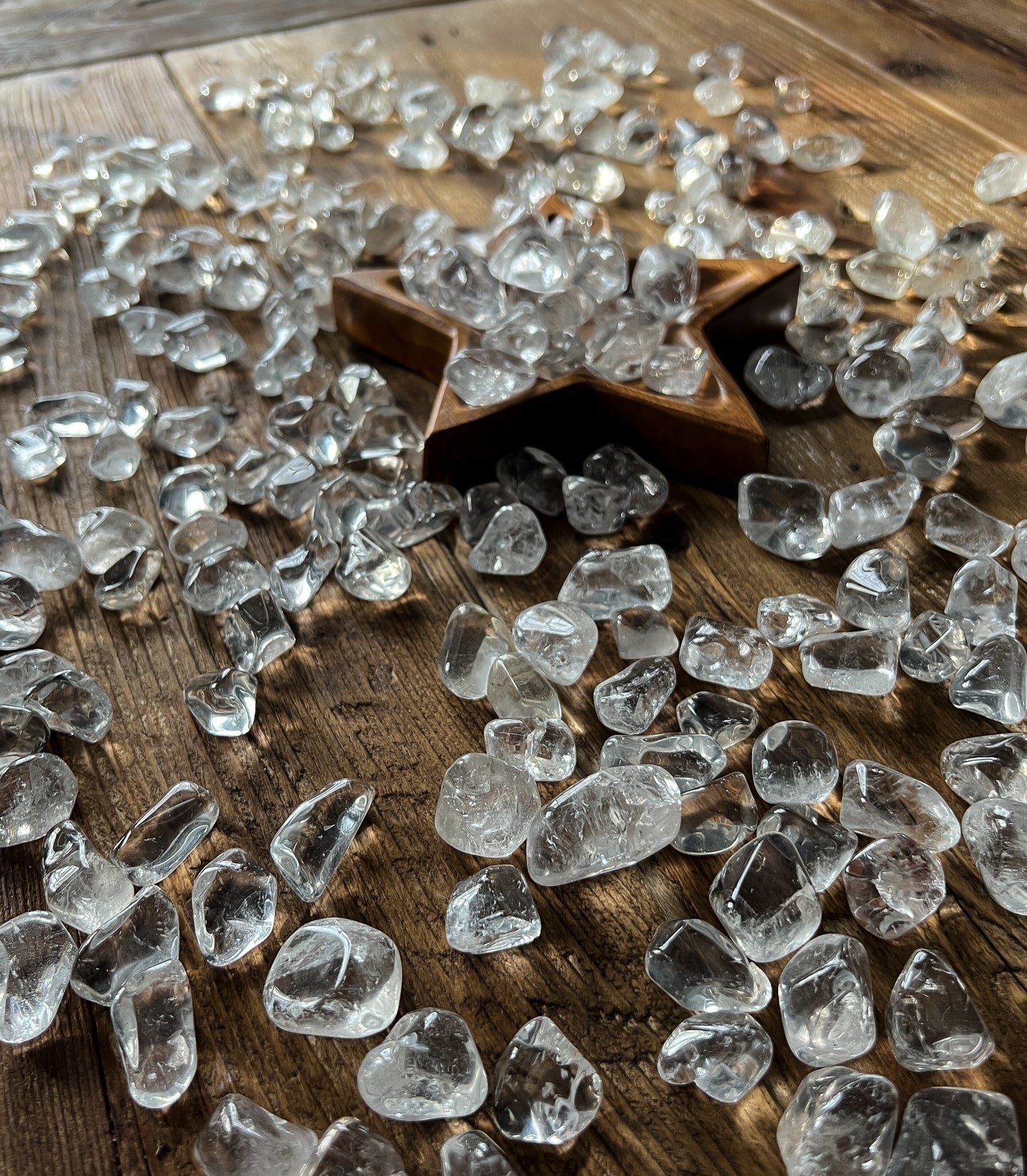 Clear Quartz Tumbled Stones