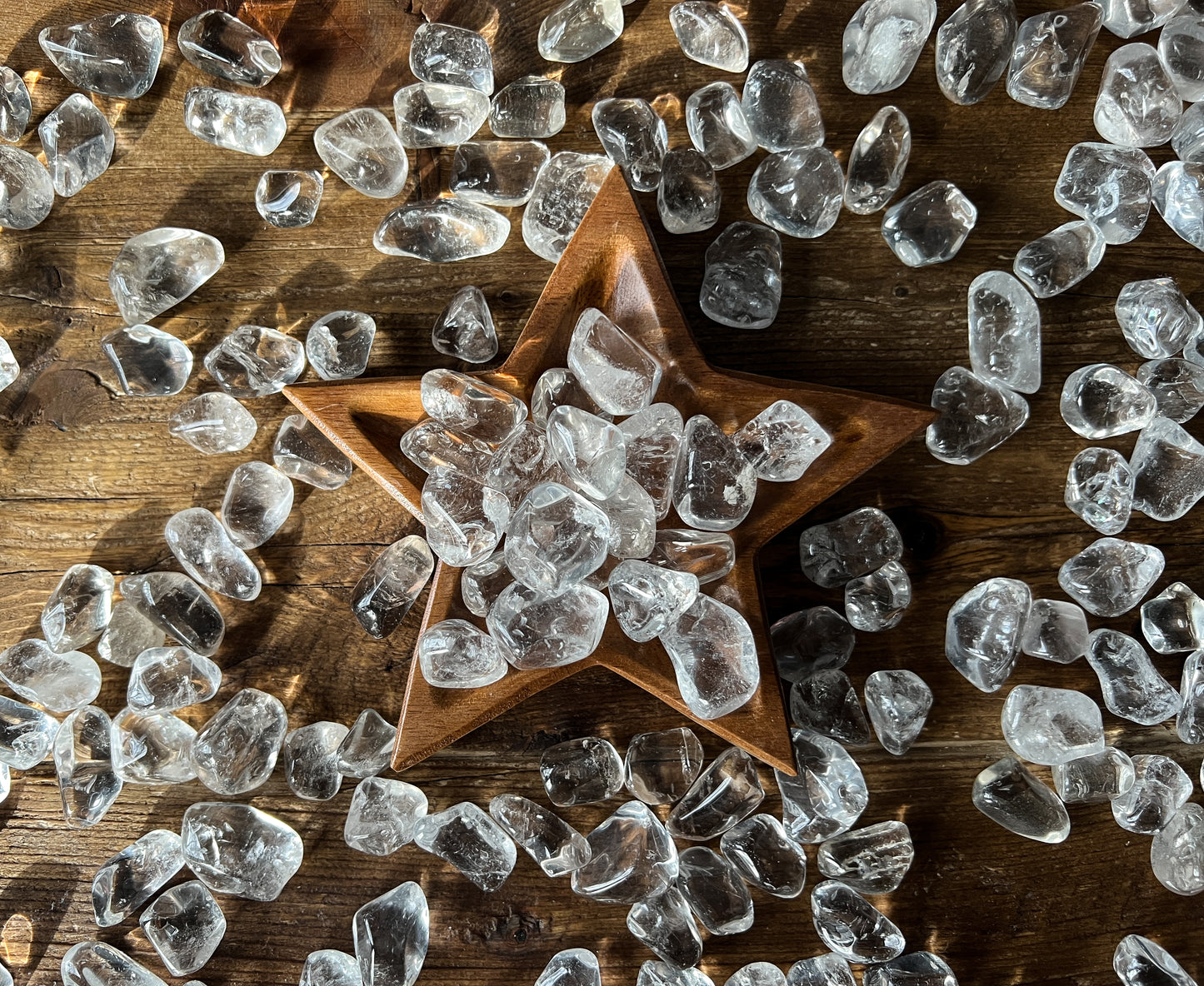 Clear Quartz Tumbled Stones