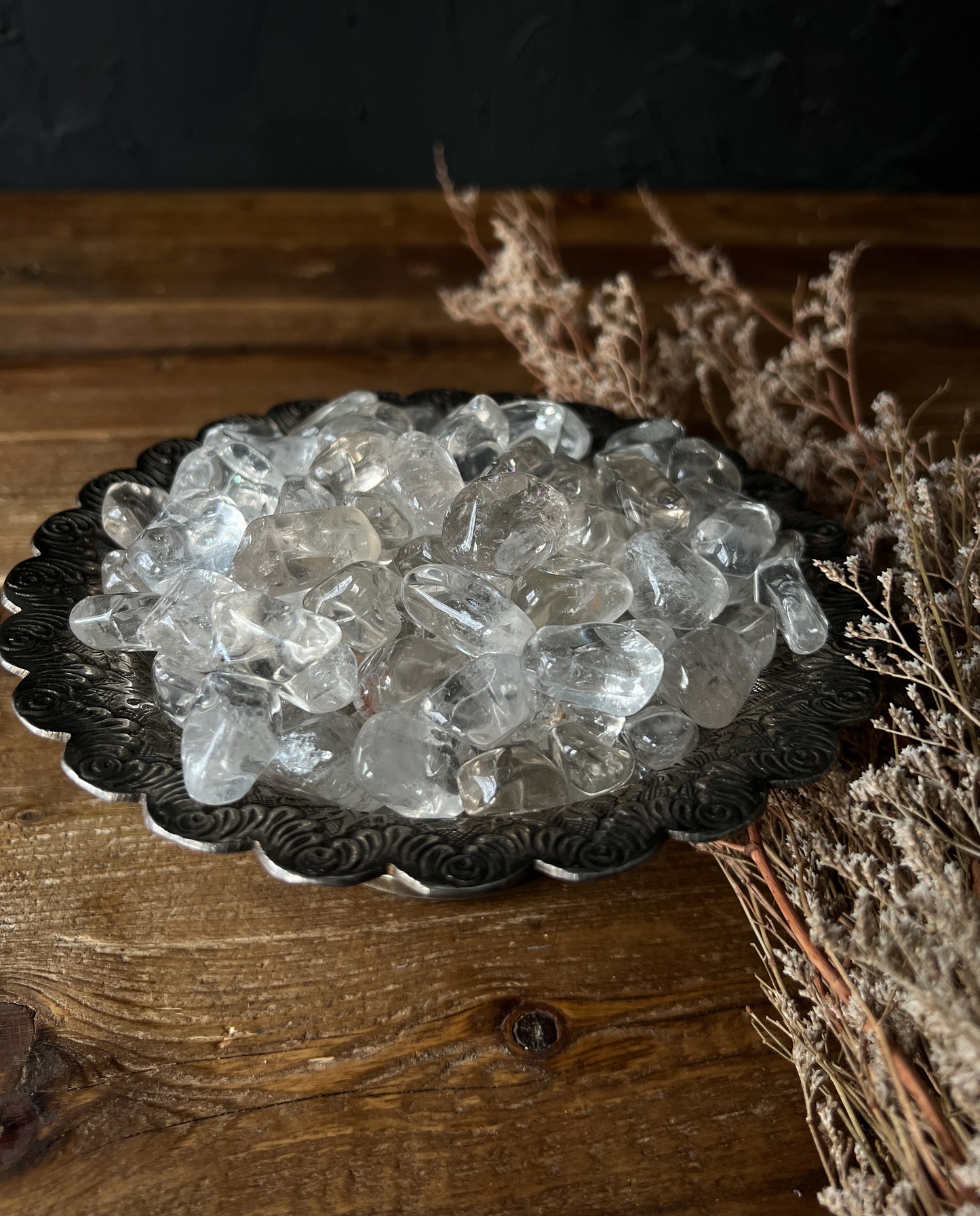 Clear Quartz Tumbled Stones