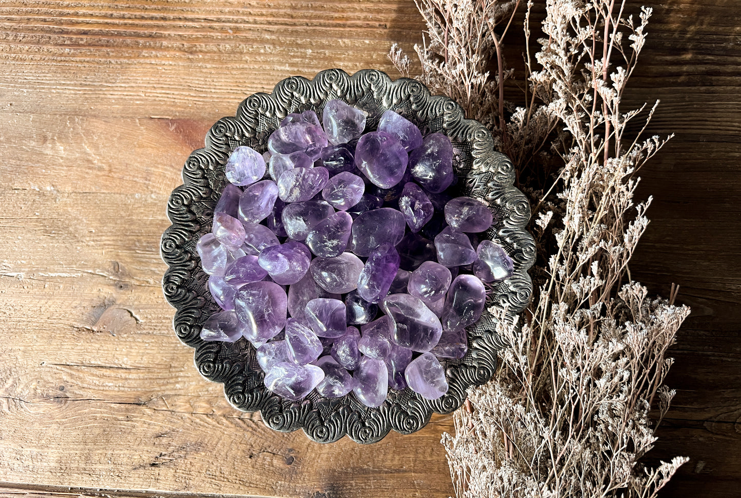 Amethyst Tumbled Stones