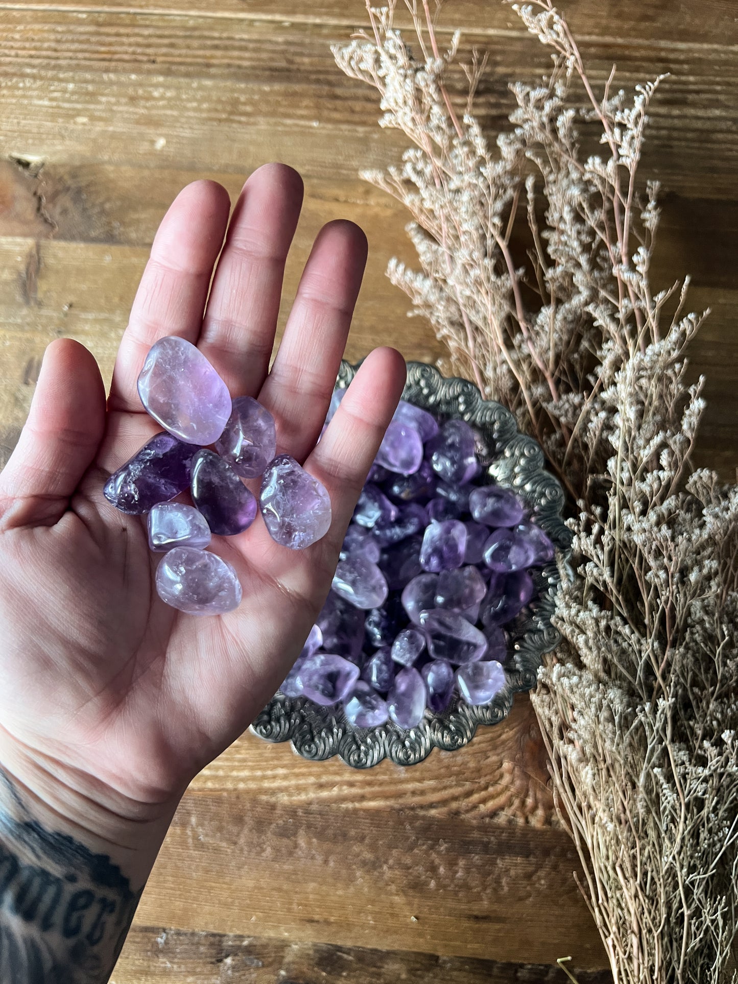 Amethyst Tumbled Stones