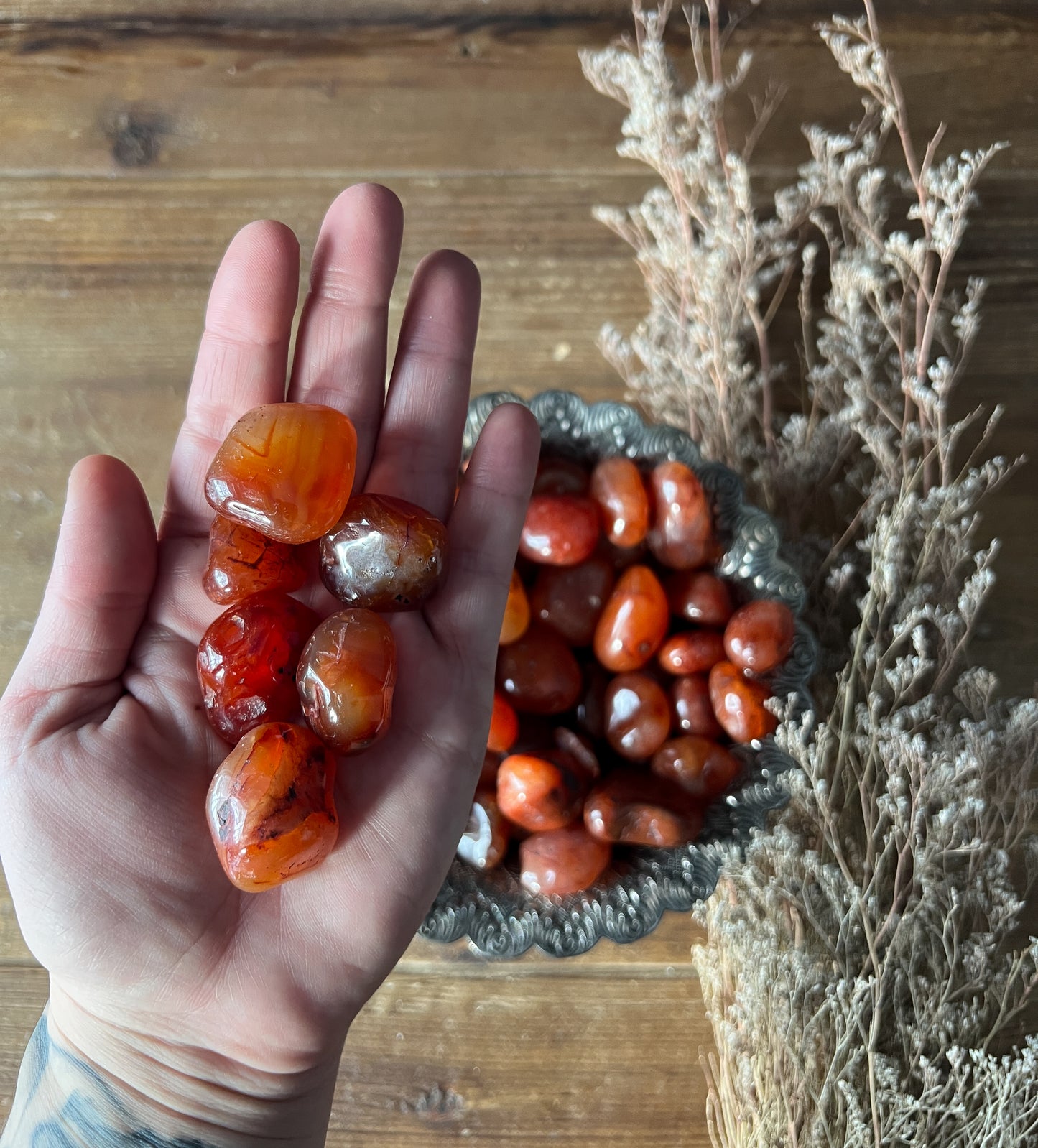 Carnelian Tumbled Stones