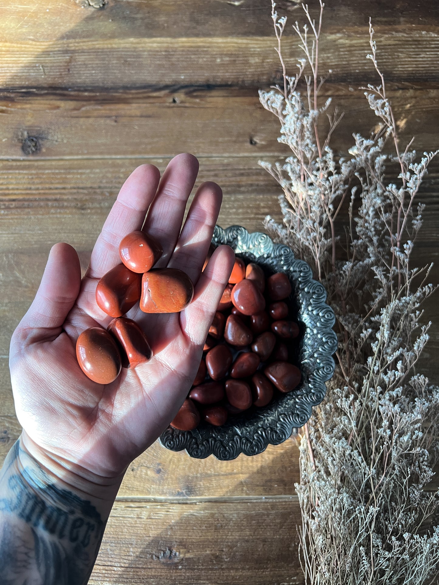 Red Jasper Tumbled Stones