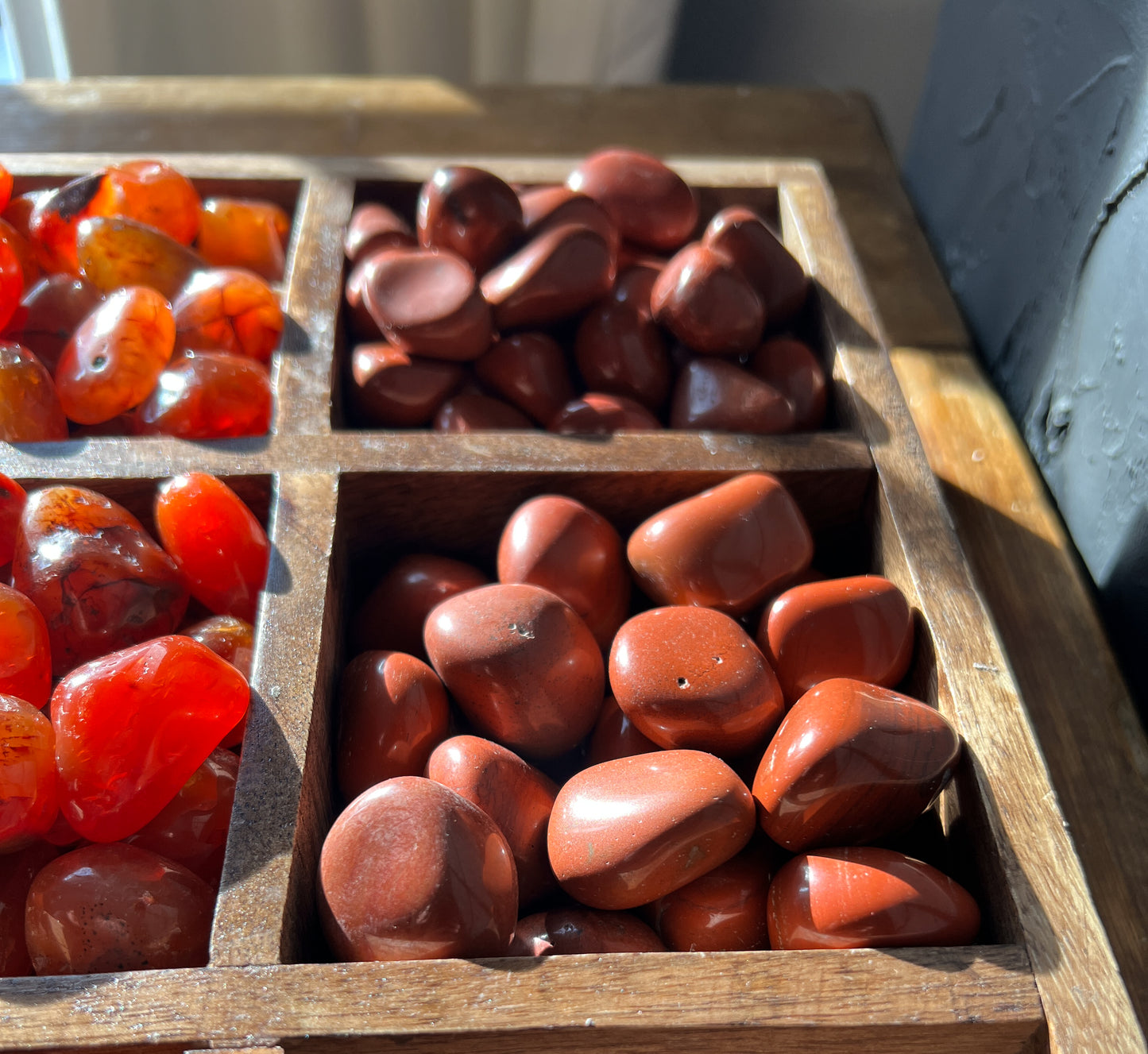 Red Jasper Tumbled Stones