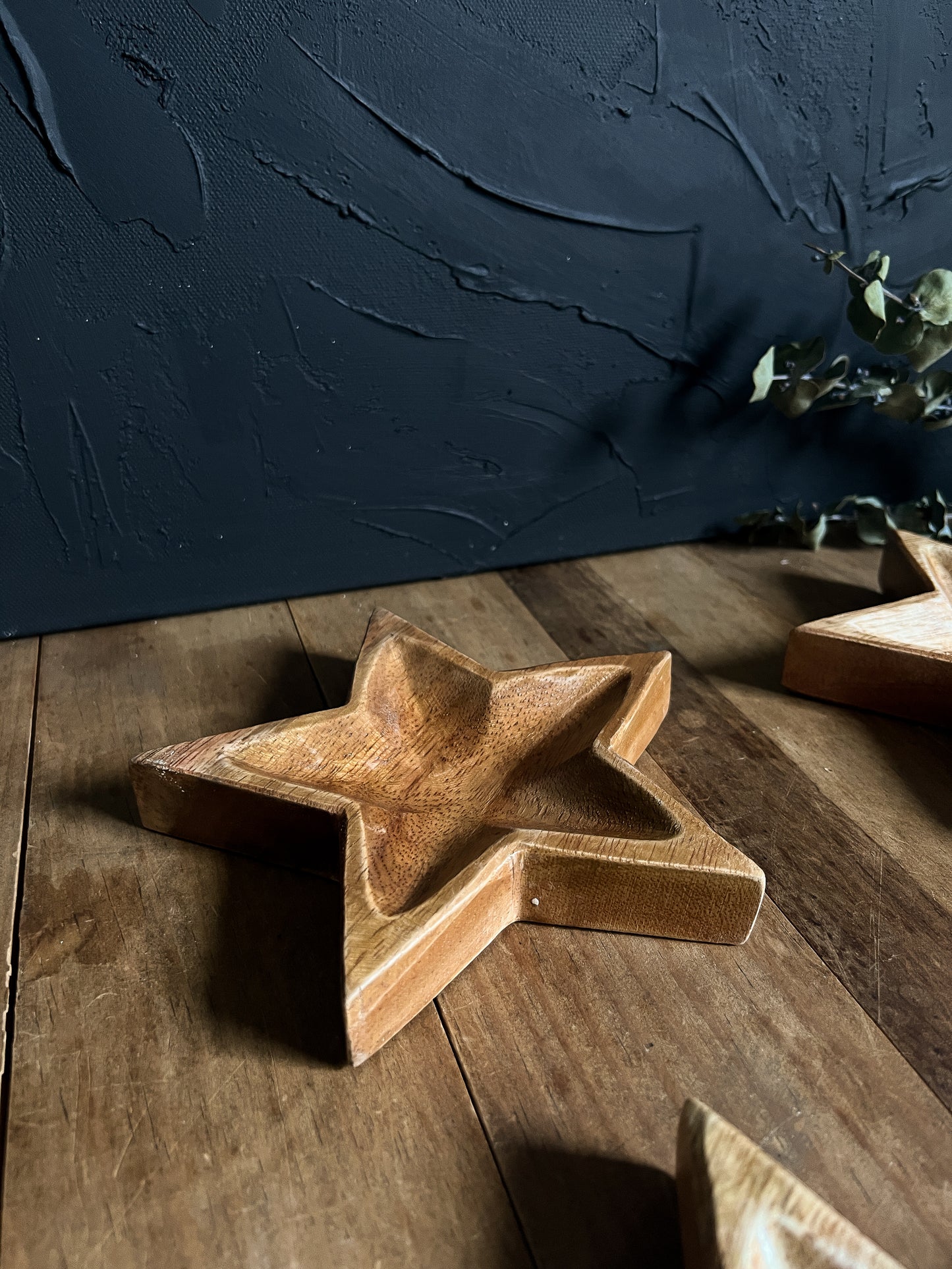 Wood Star Dish
