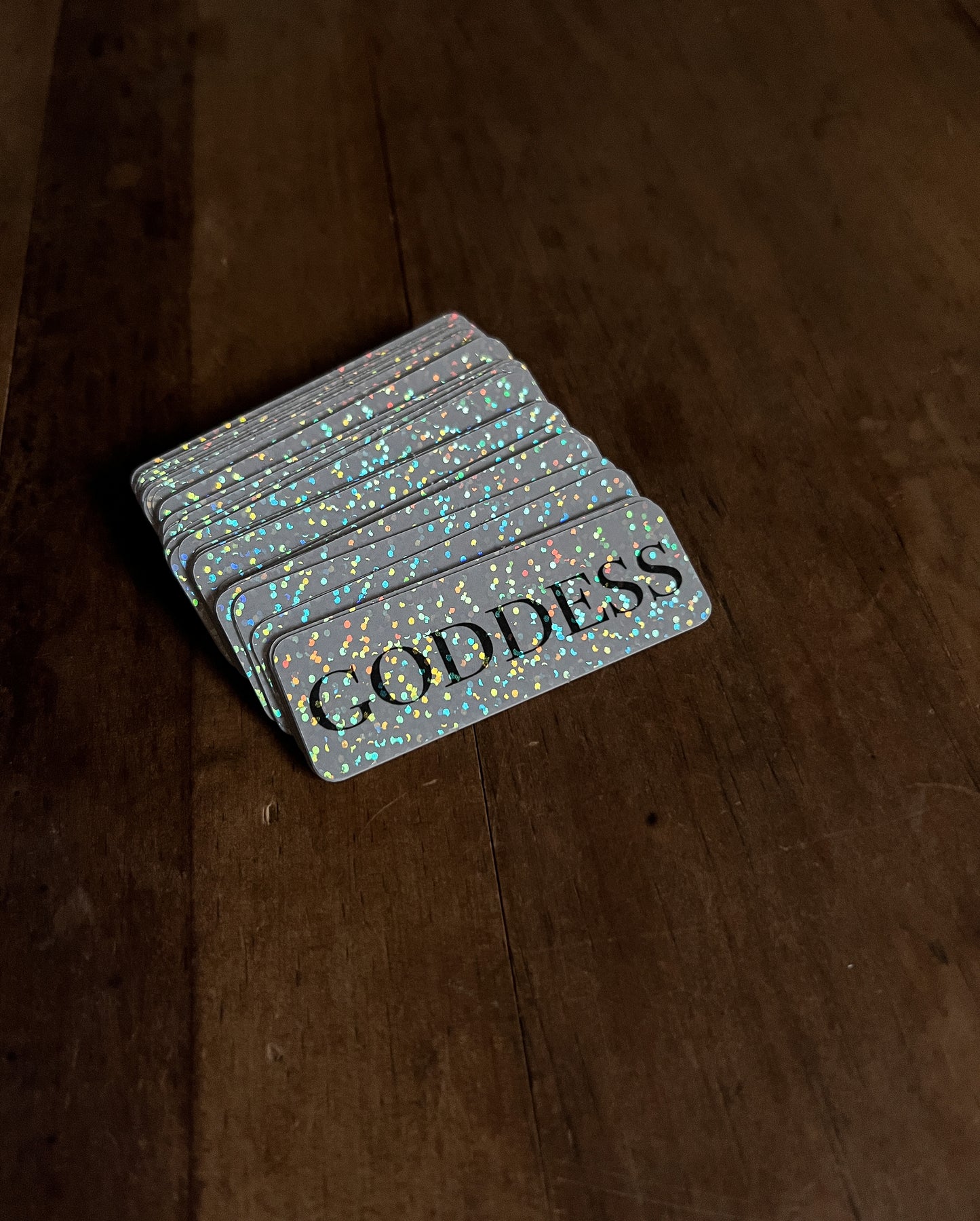Goddess Glitter Sticker