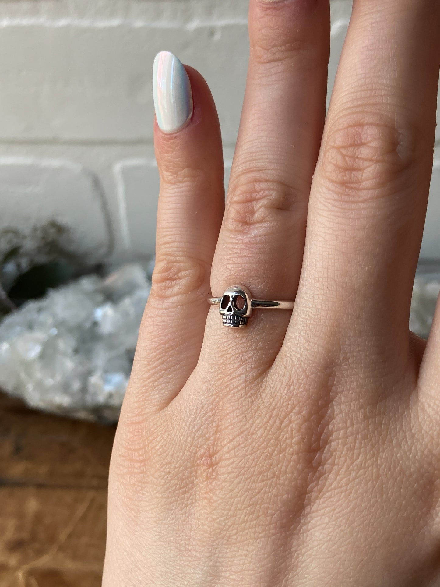 Sterling Silver Skull Ring