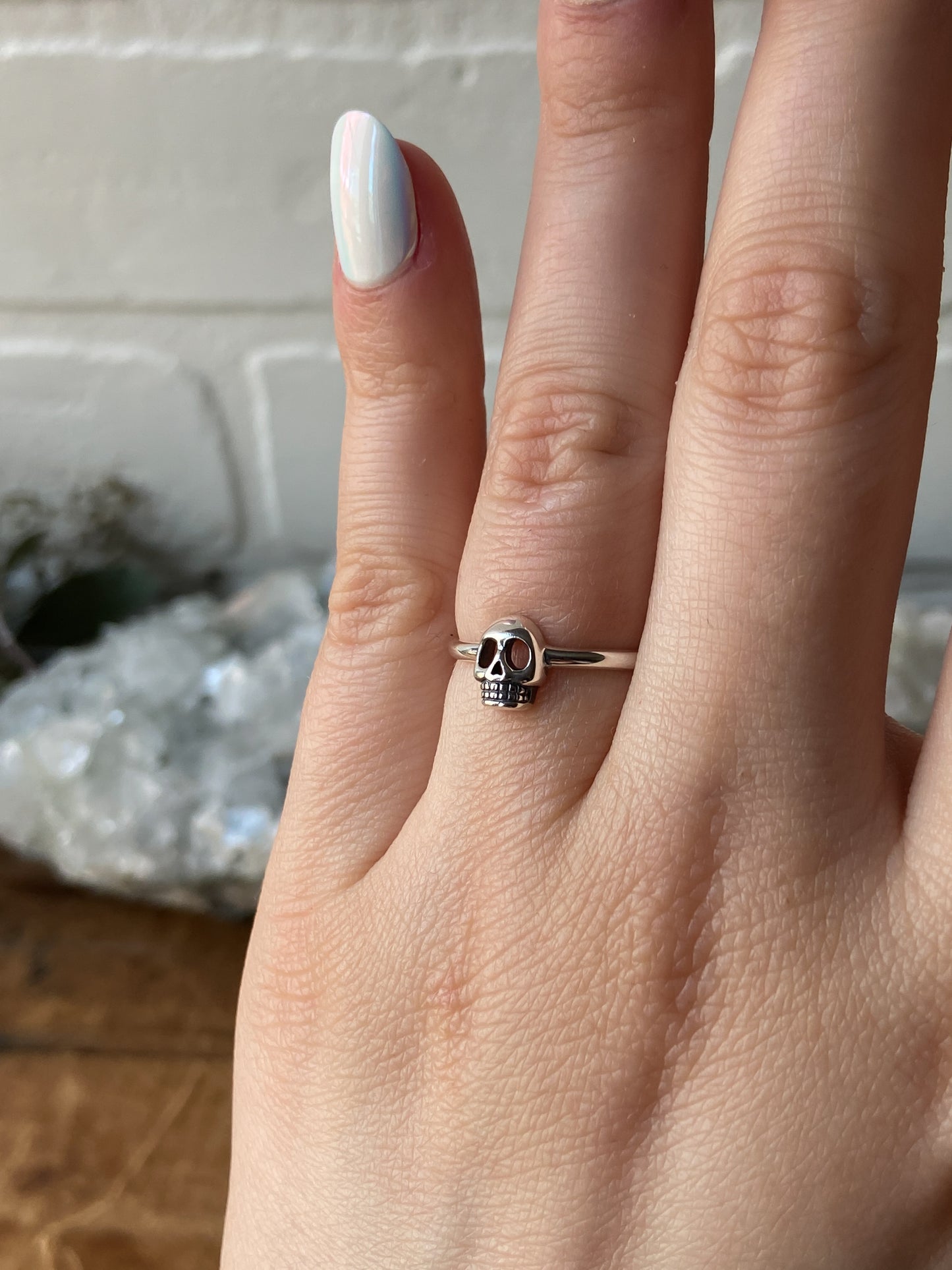 Sterling Silver Skull Ring