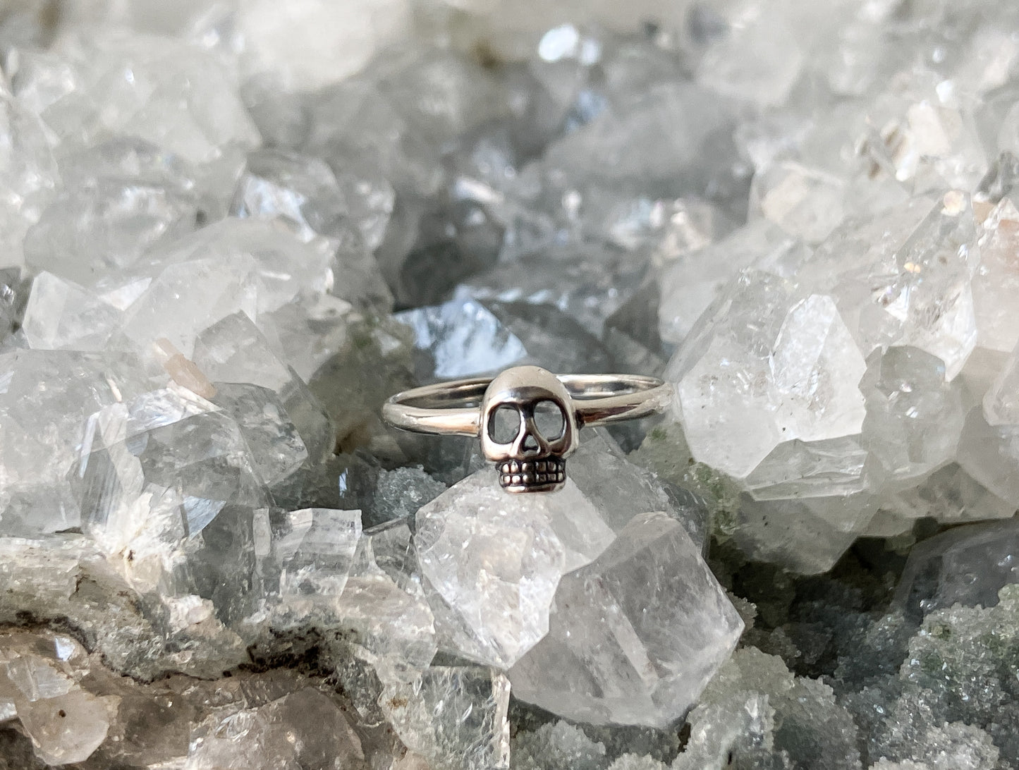 Sterling Silver Skull Ring