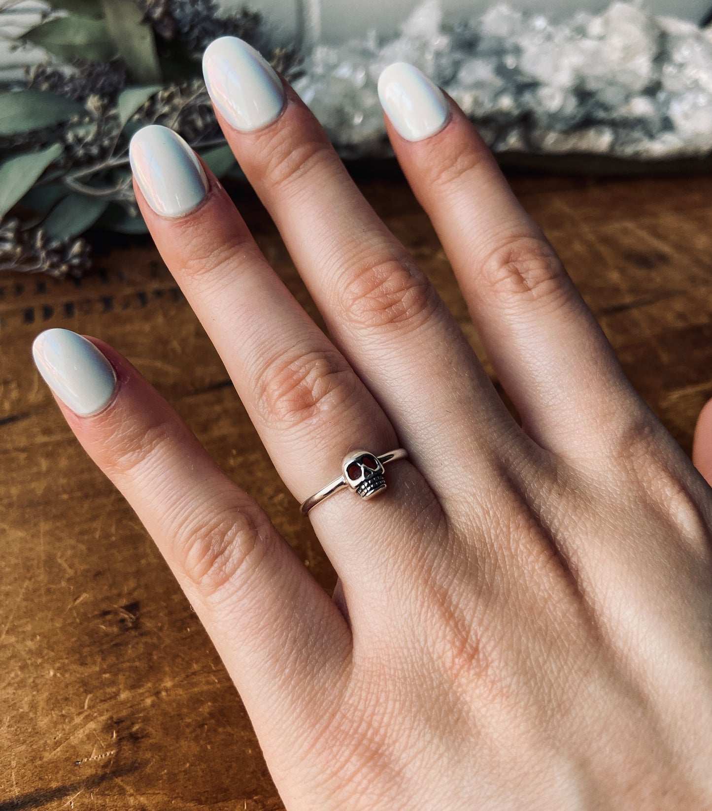 Sterling Silver Skull Ring