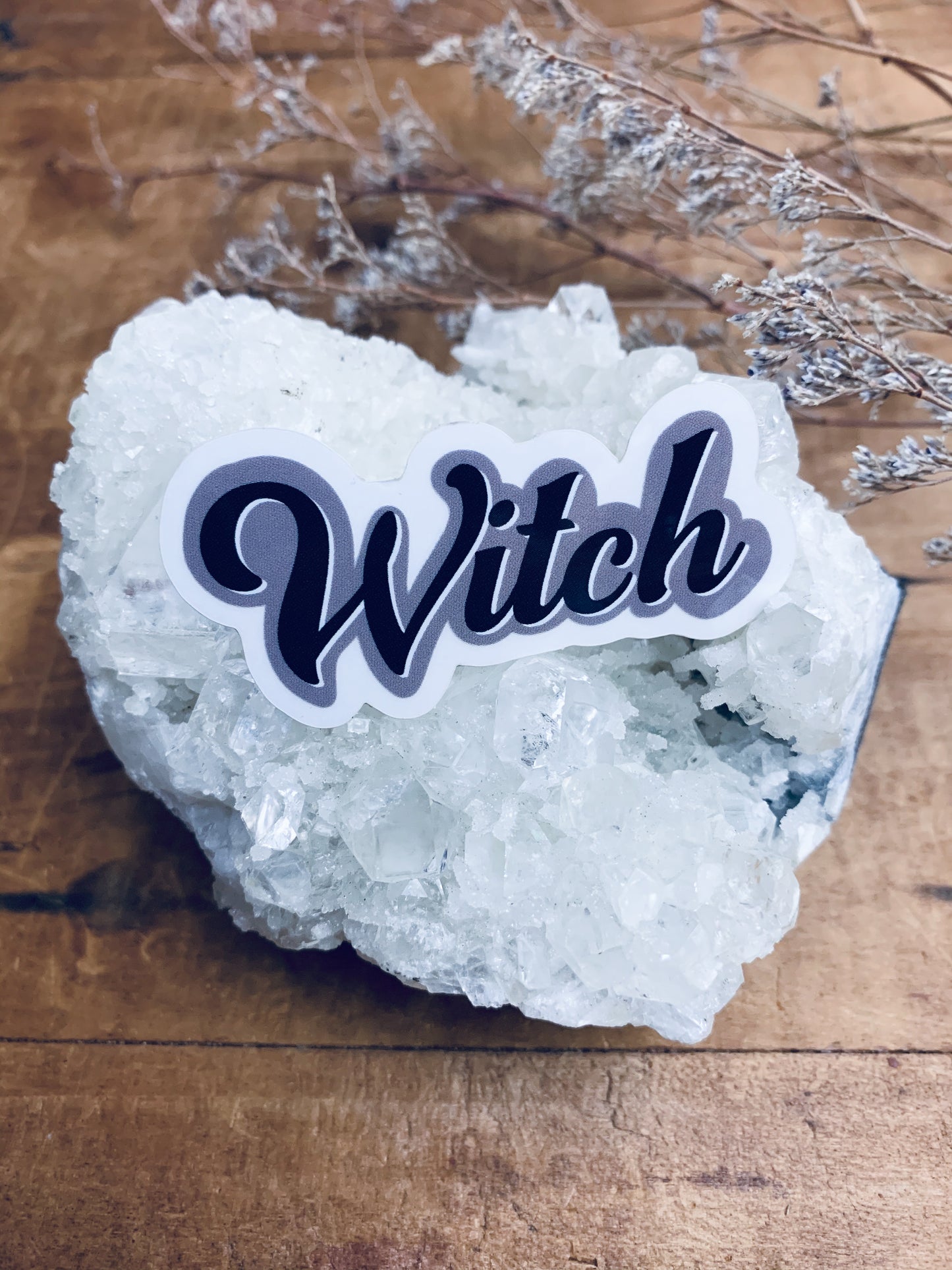 Purple Witch Sticker
